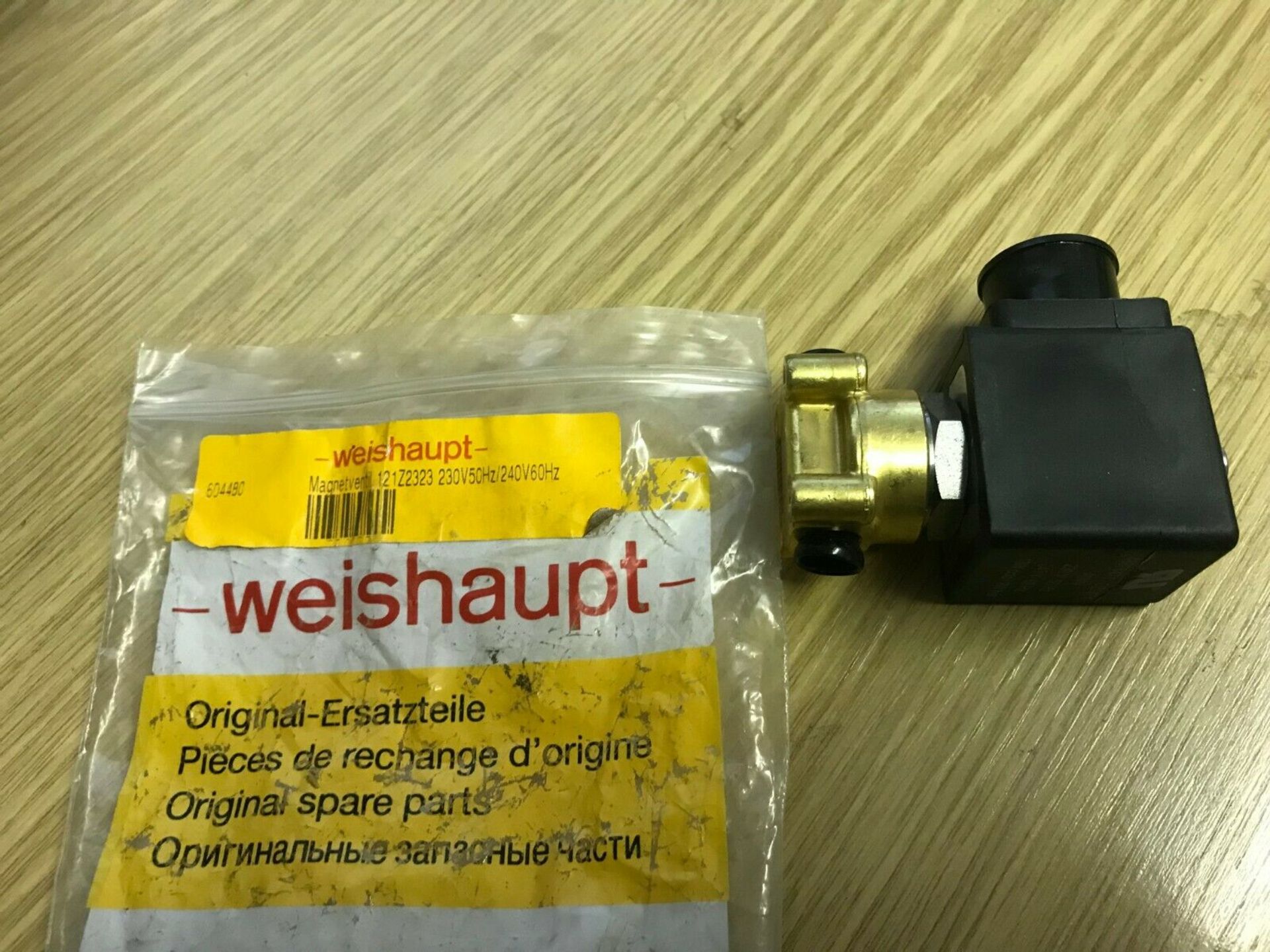 Weishaupt 604480 Solenoid Valve