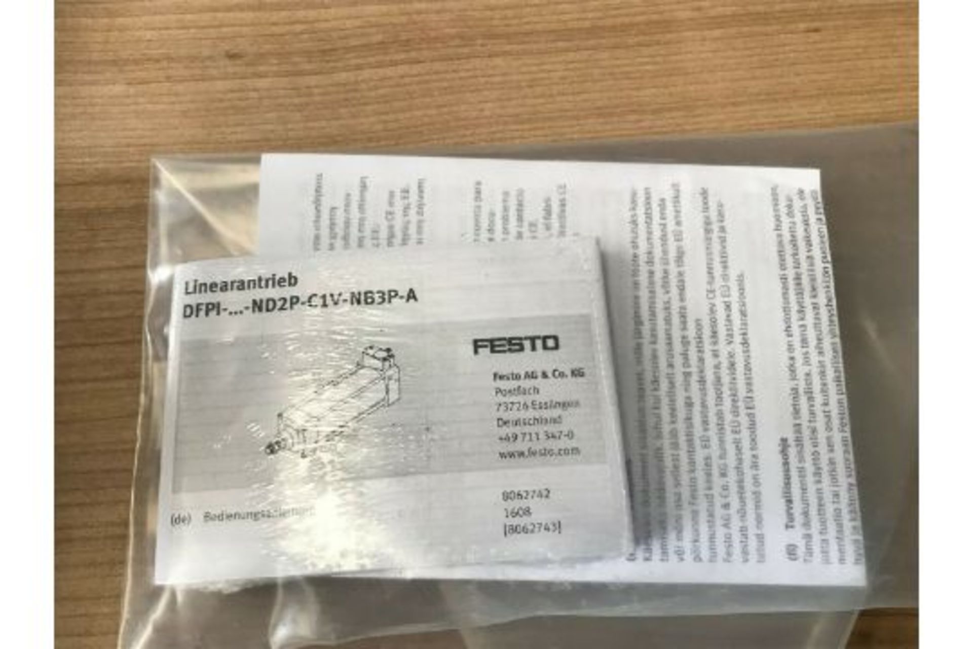 2 X Festo DFPI Linear Actuators, DFPI-100-150-ND2P-C1VN63P-A - Image 5 of 5