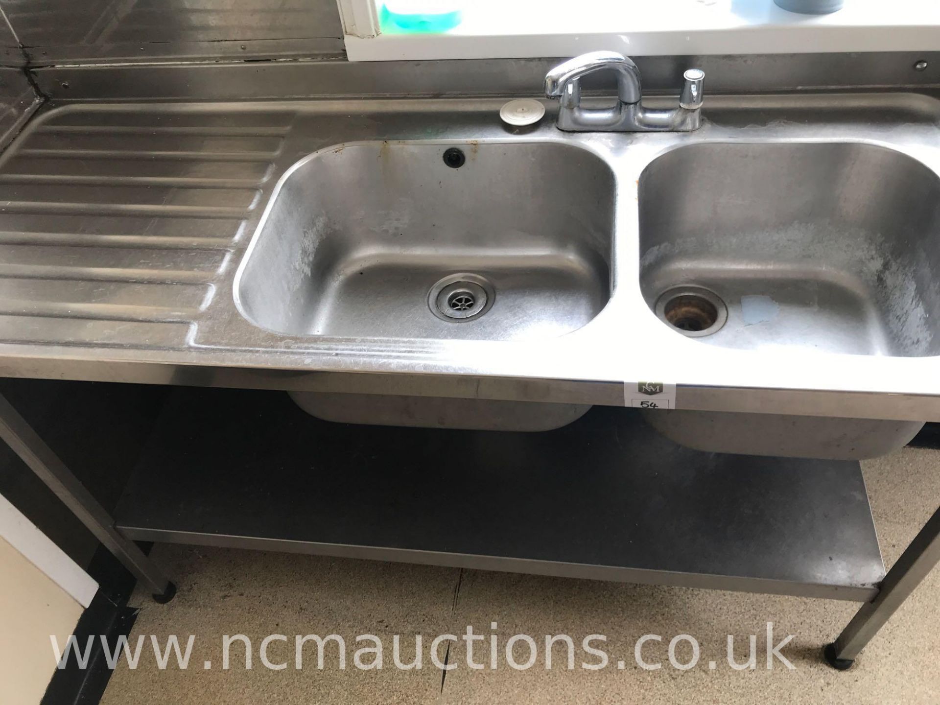 Double Stainless Steel Sink - Image 2 of 2
