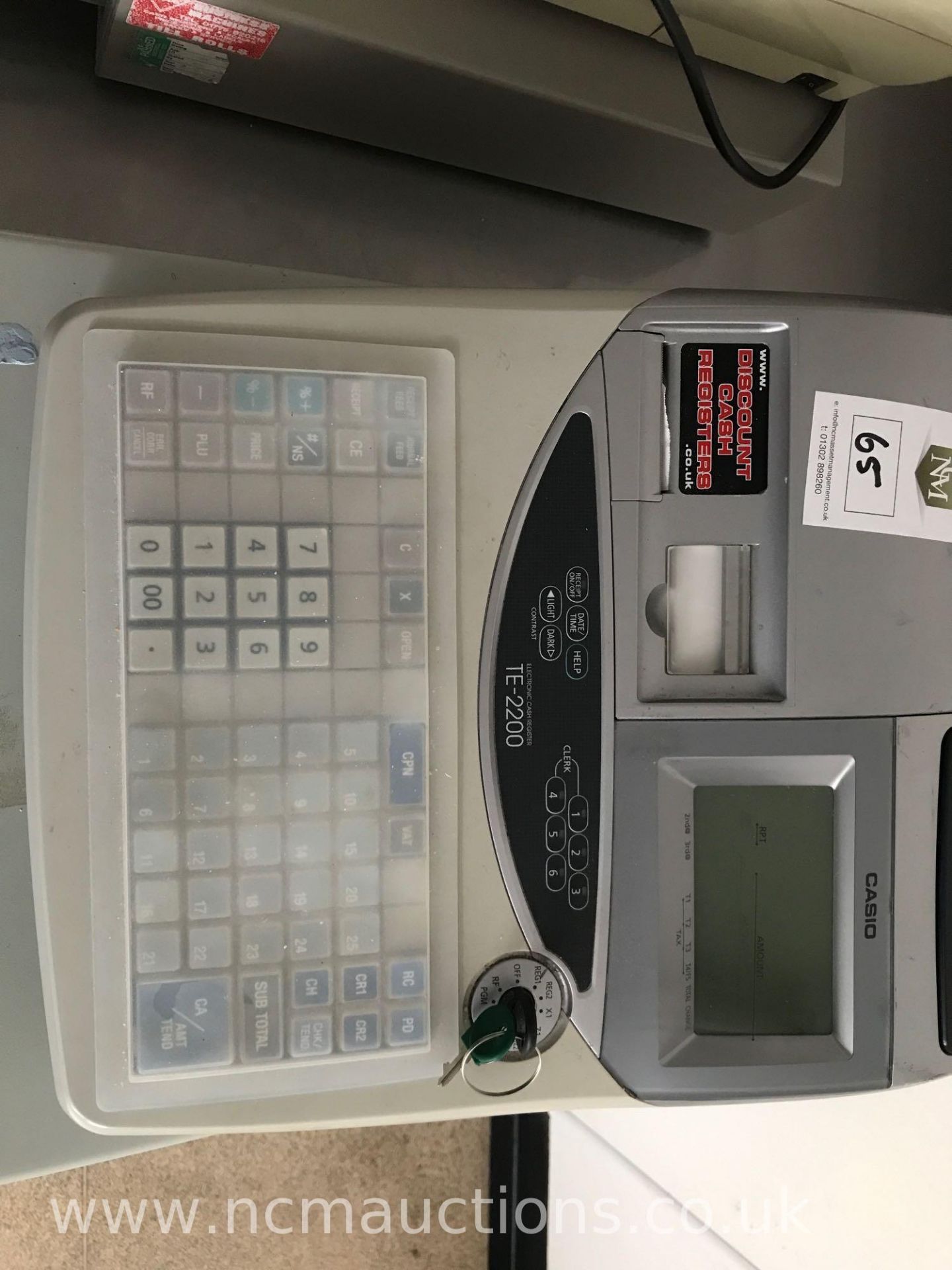 Casio Cash Register - Image 2 of 4