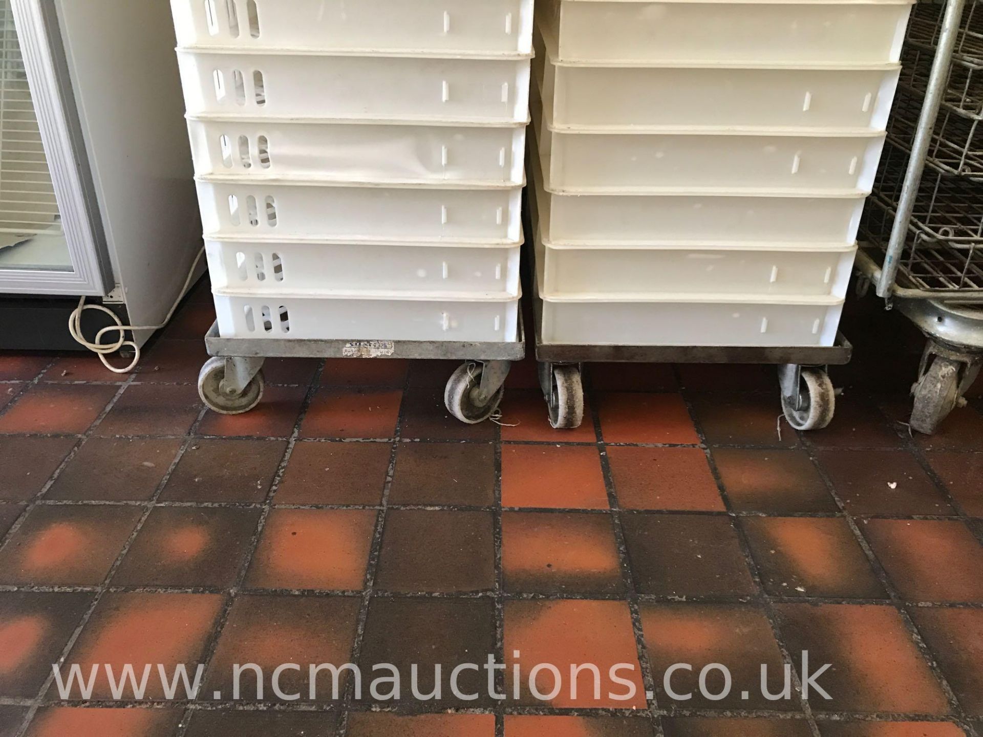 Approximately 50 Plastic Bakery Trays and Trolleys - Image 3 of 3