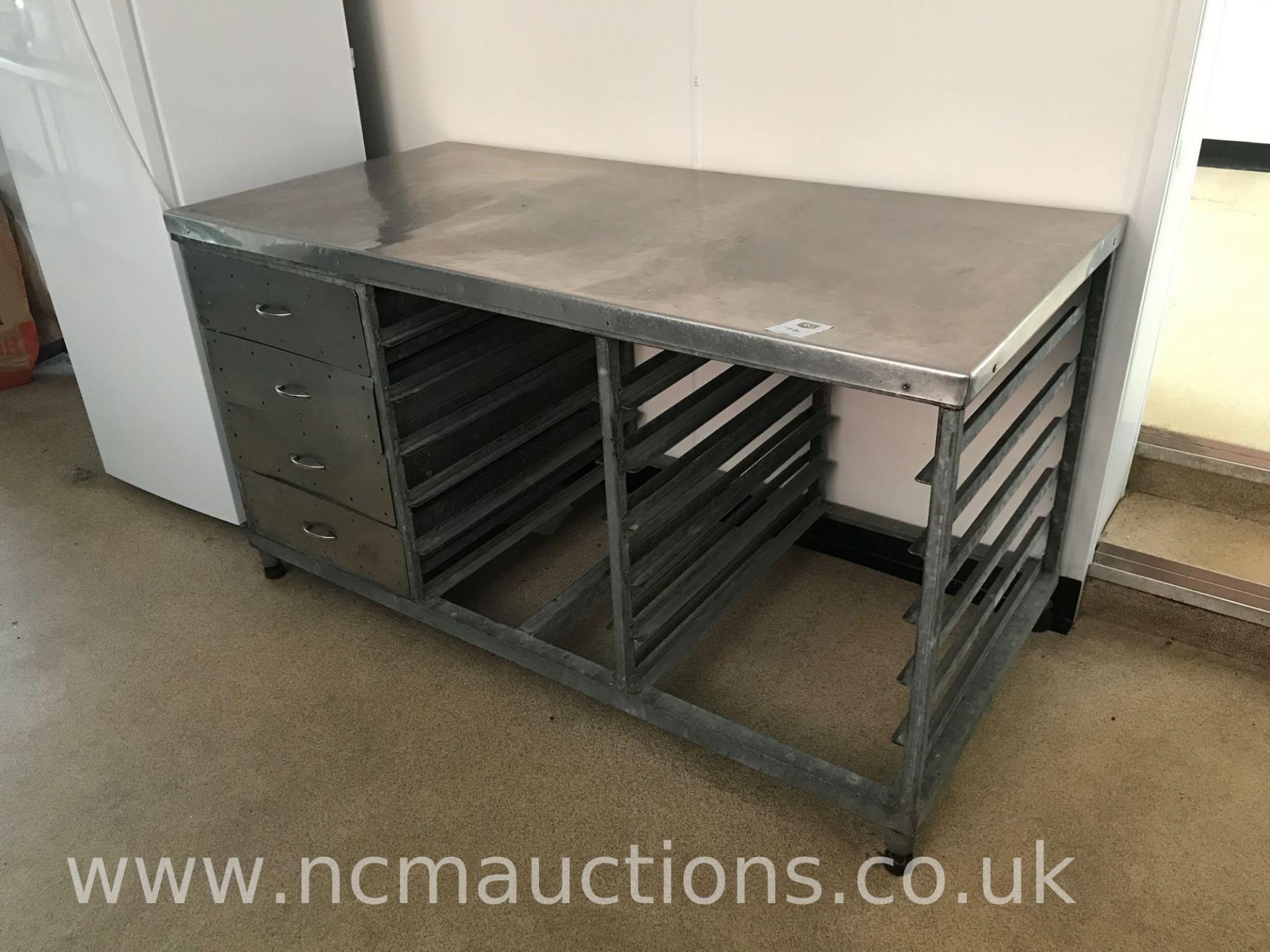 Stainless Steel Preparation Counter