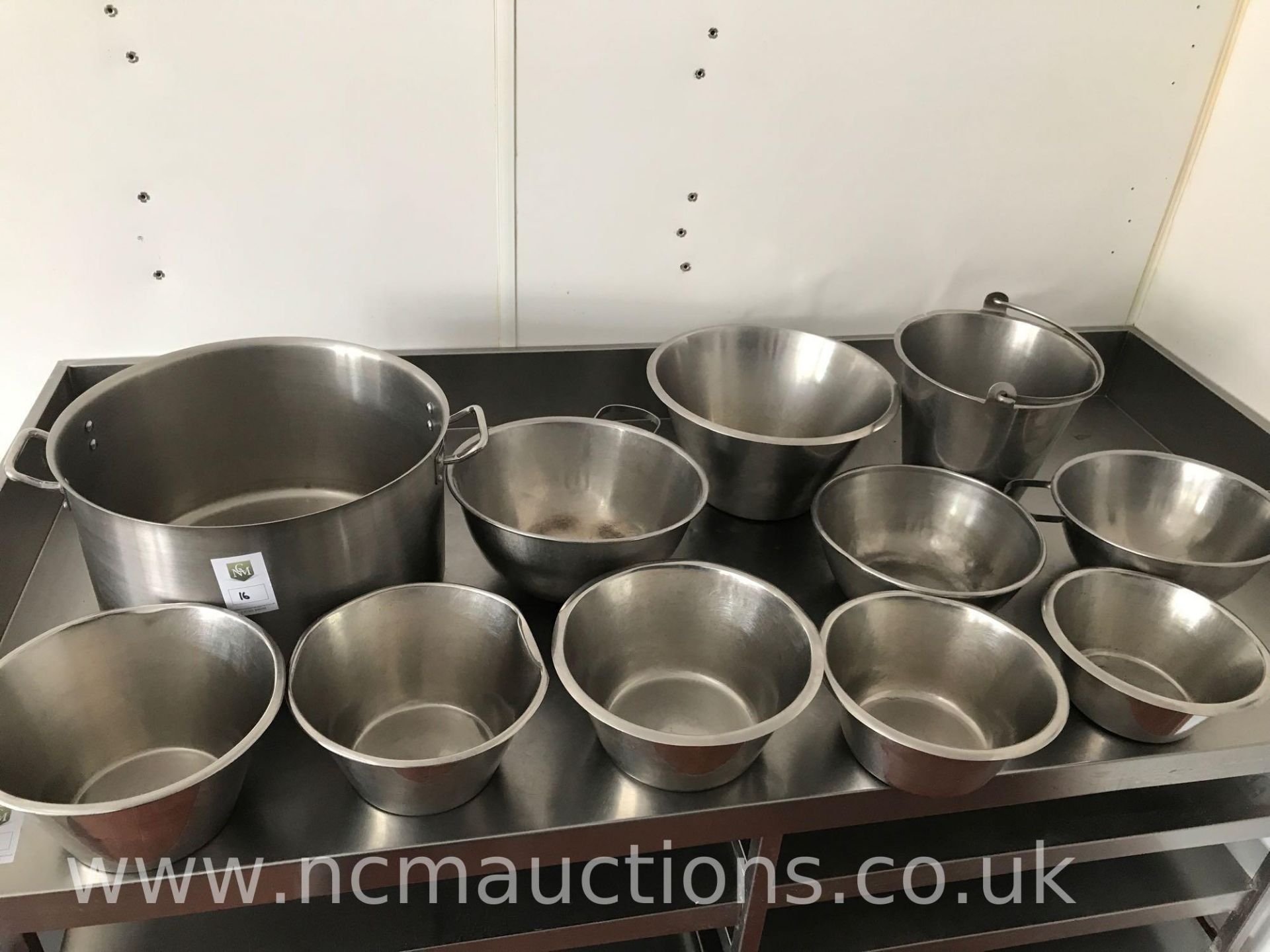 Selection of Stainless Steel Pots - Image 2 of 4