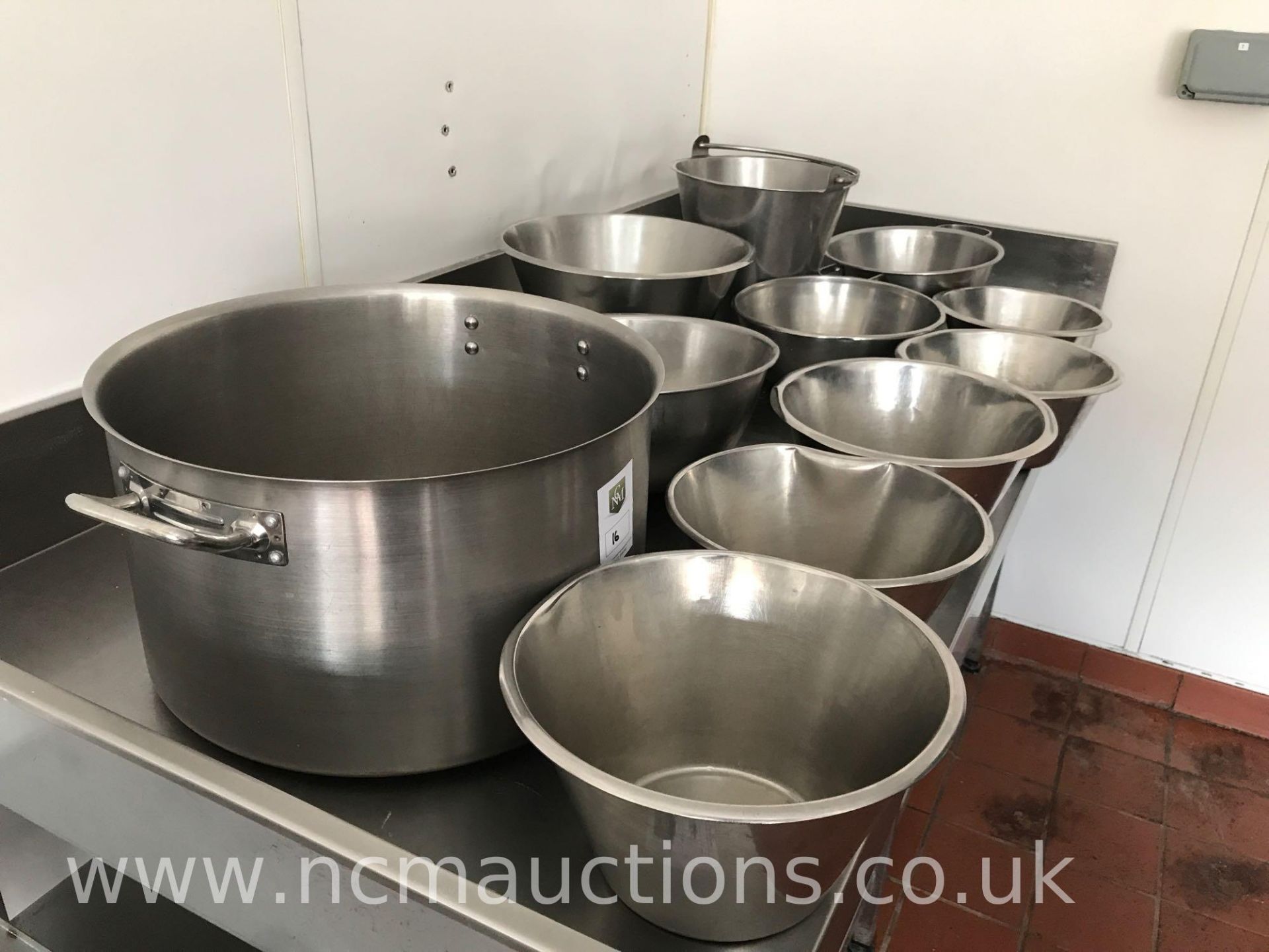 Selection of Stainless Steel Pots - Image 3 of 4