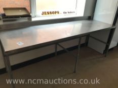 Stainless Steel Preparation Counter