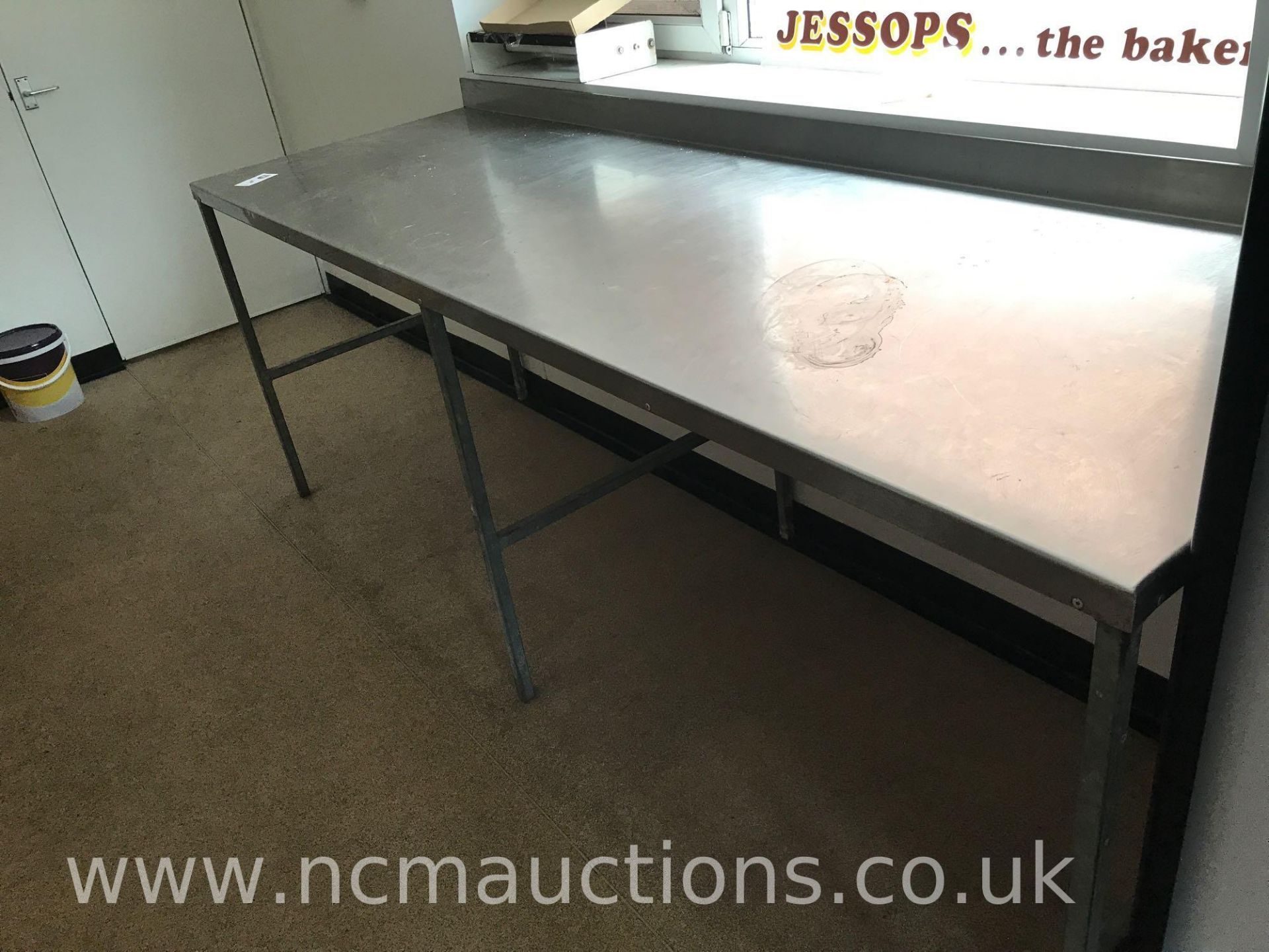 Stainless Steel Preparation Counter - Image 2 of 3