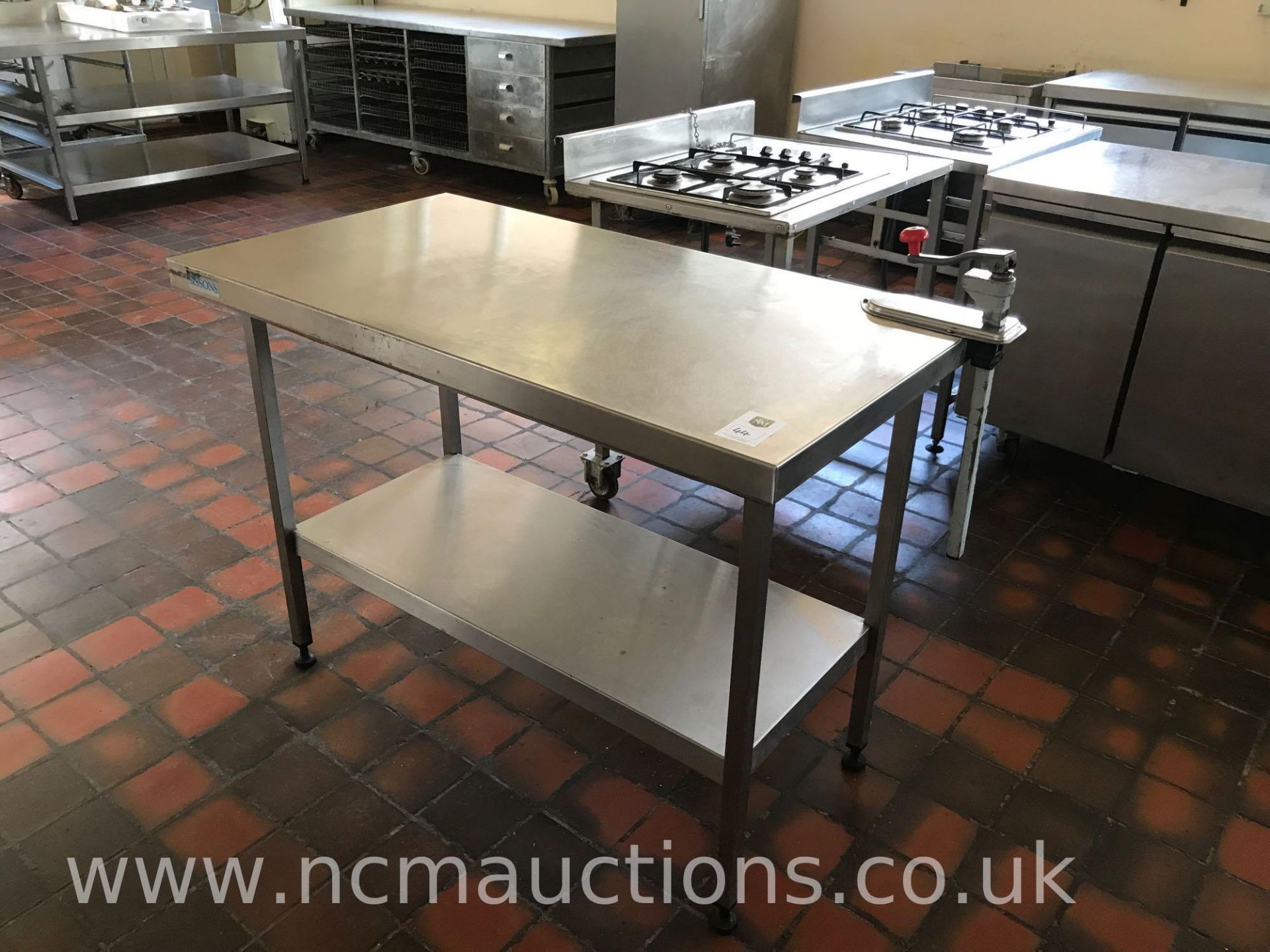 Stainless Steel Preperation Counter