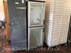 Twin Glass Door Display Fridge