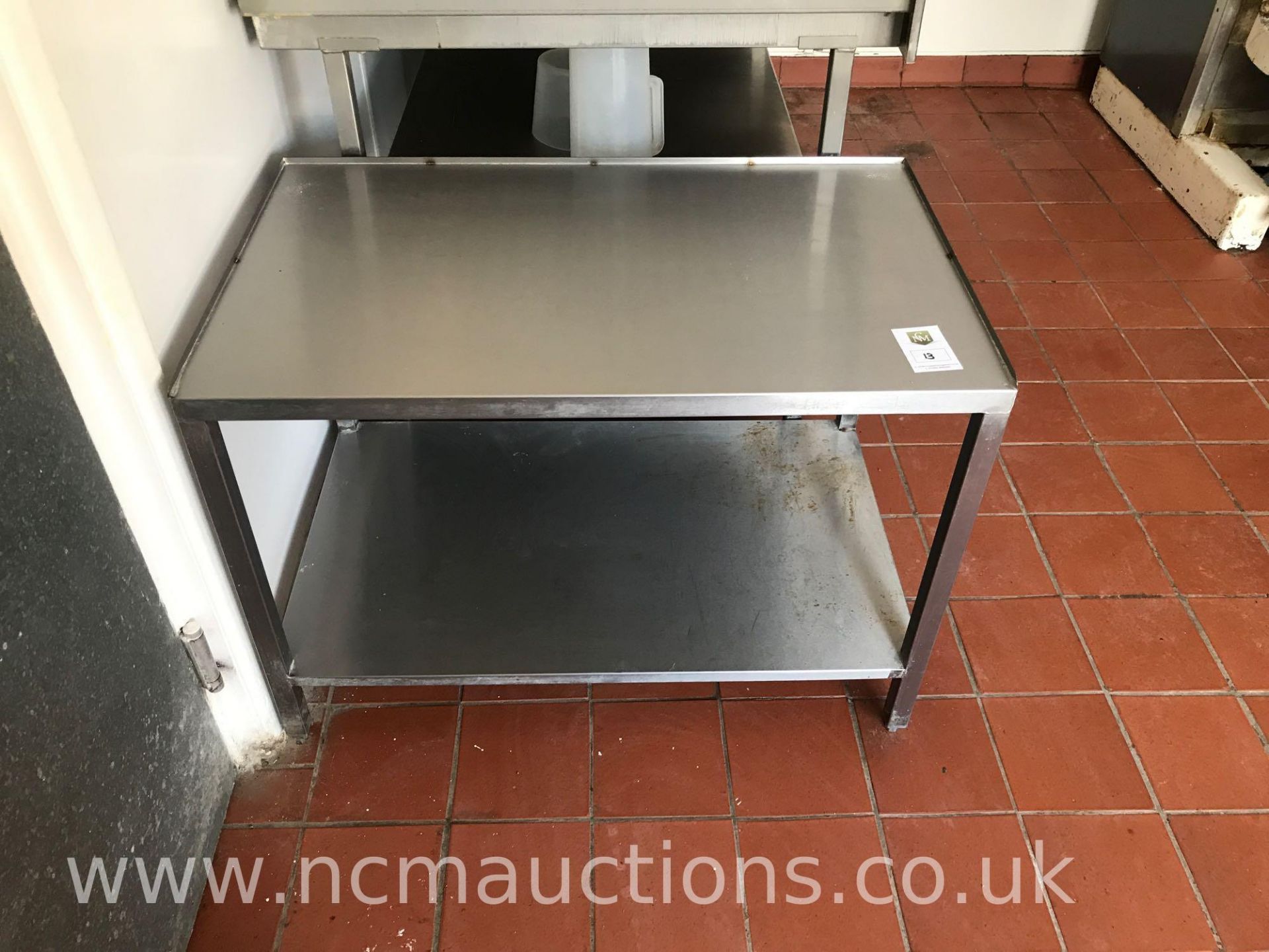 Small Stainless Steel Table - Image 2 of 3