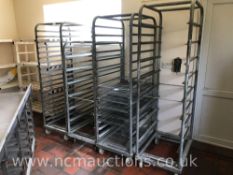 Four Tray Storage Racks