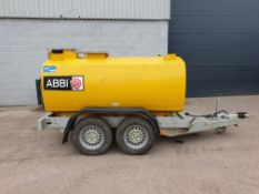 ABBI Western 2000lt Twin Wheel Fast Tow diesel Bowser