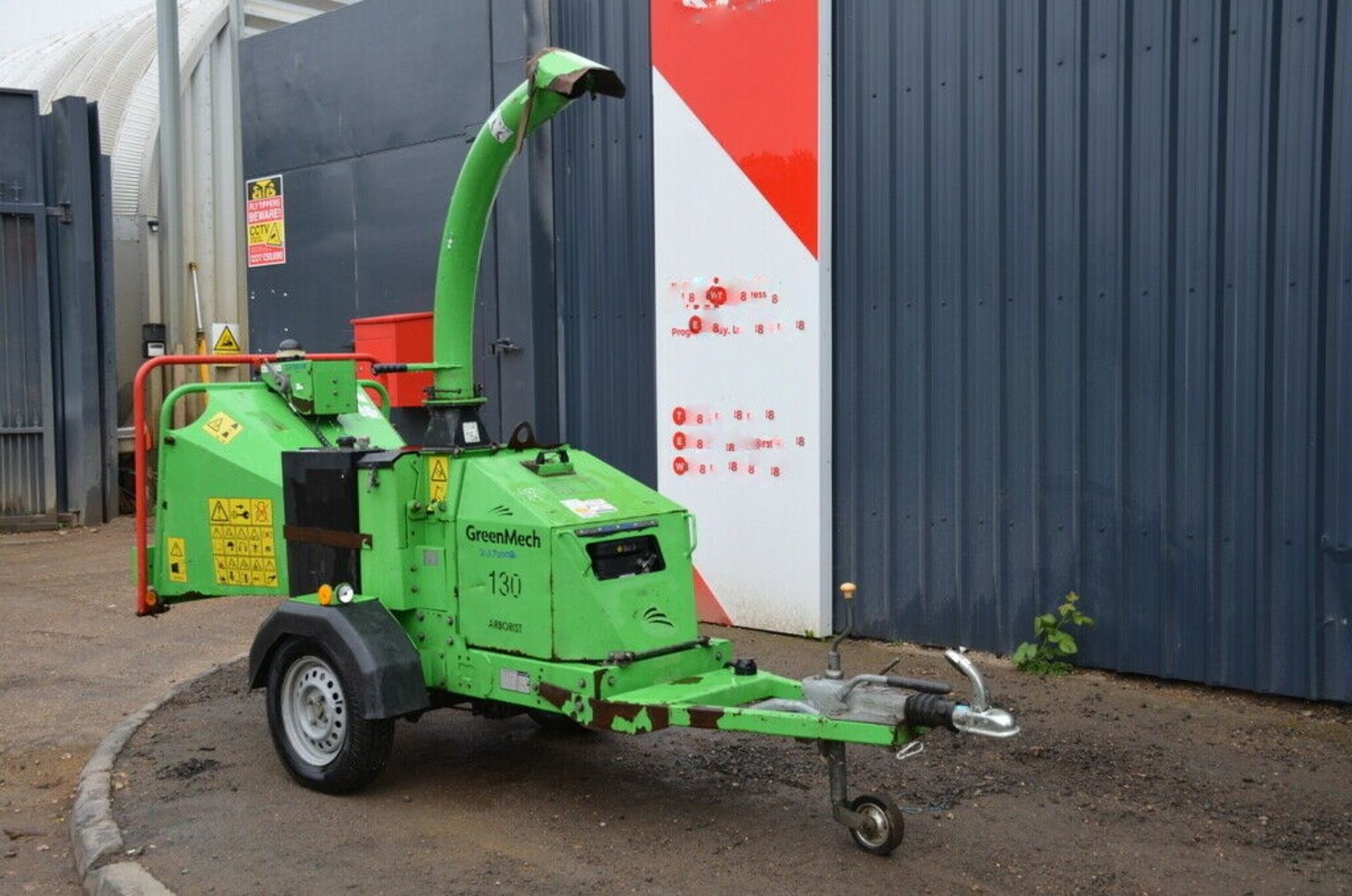 GreenMech 130 Arborist Wood Chipper 2013