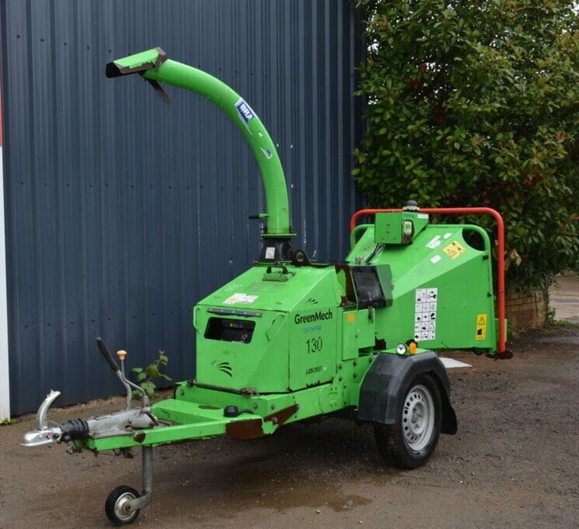 GreenMech 130 Arborist Wood Chipper 2013 - Image 2 of 10