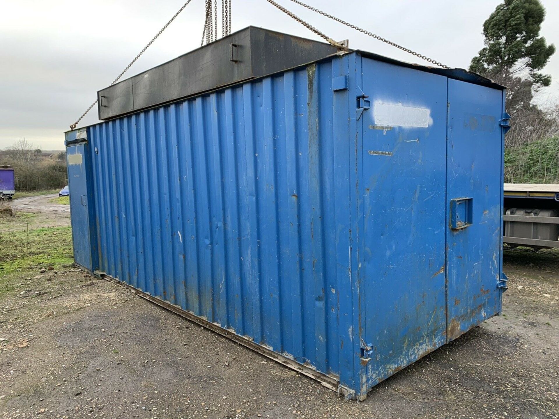 Office / Storage Container Anti Vandal Steel Portable Building 20ft x 8ft