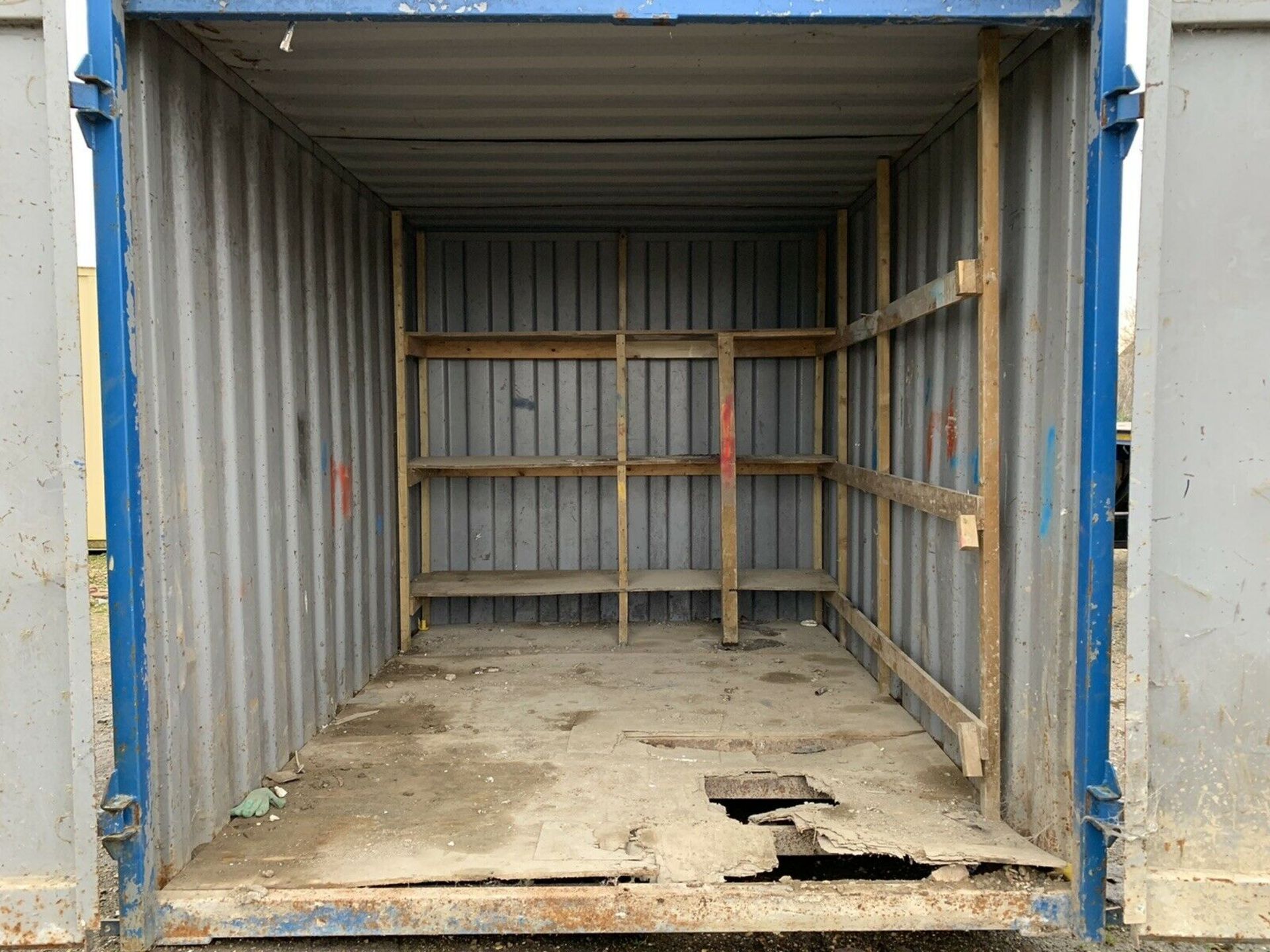 Office / Storage Container Anti Vandal Steel Portable Building 20ft x 8ft - Image 4 of 11