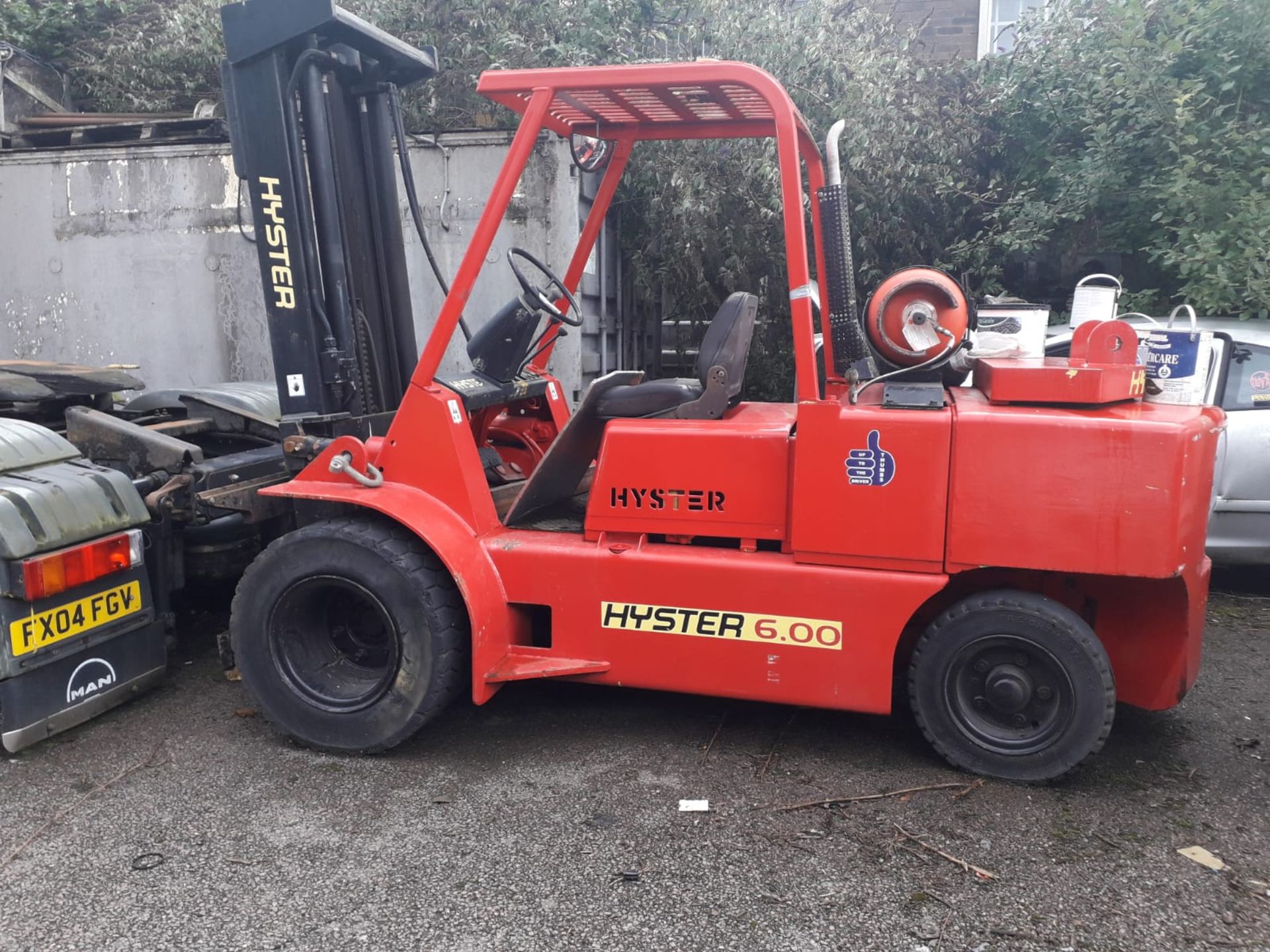 Hyster 6 Tonne Gas Forklift Truck 1995 - Image 3 of 5