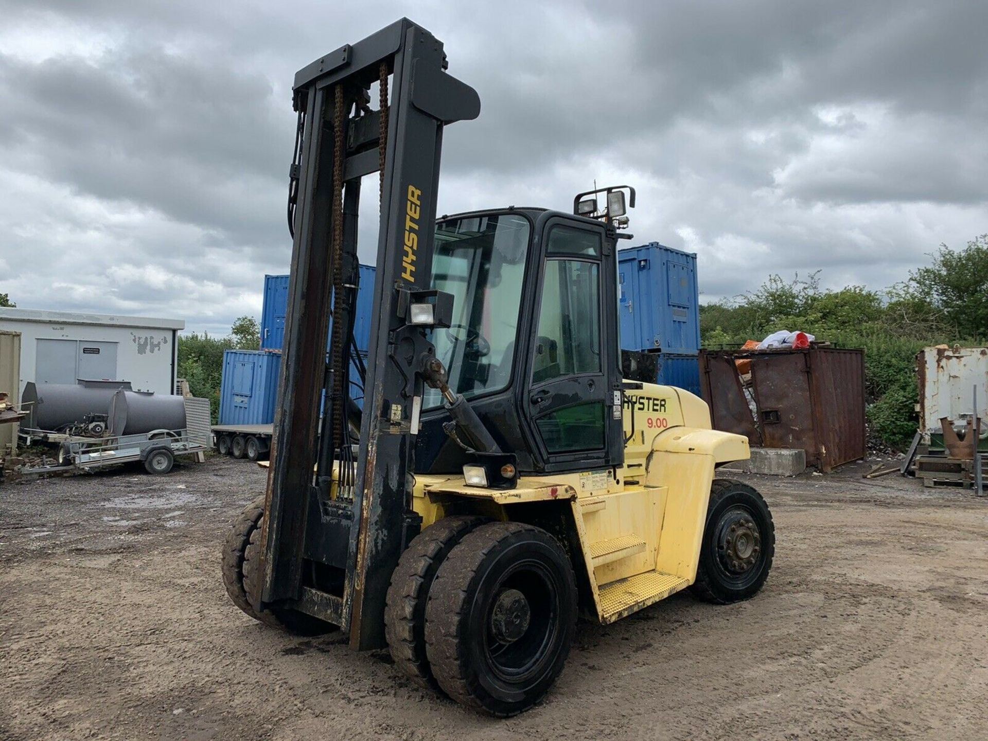 Hyster Forklift Truck 9 Ton Block Grab