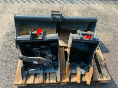 Whites Excavator Hitch & Buckets