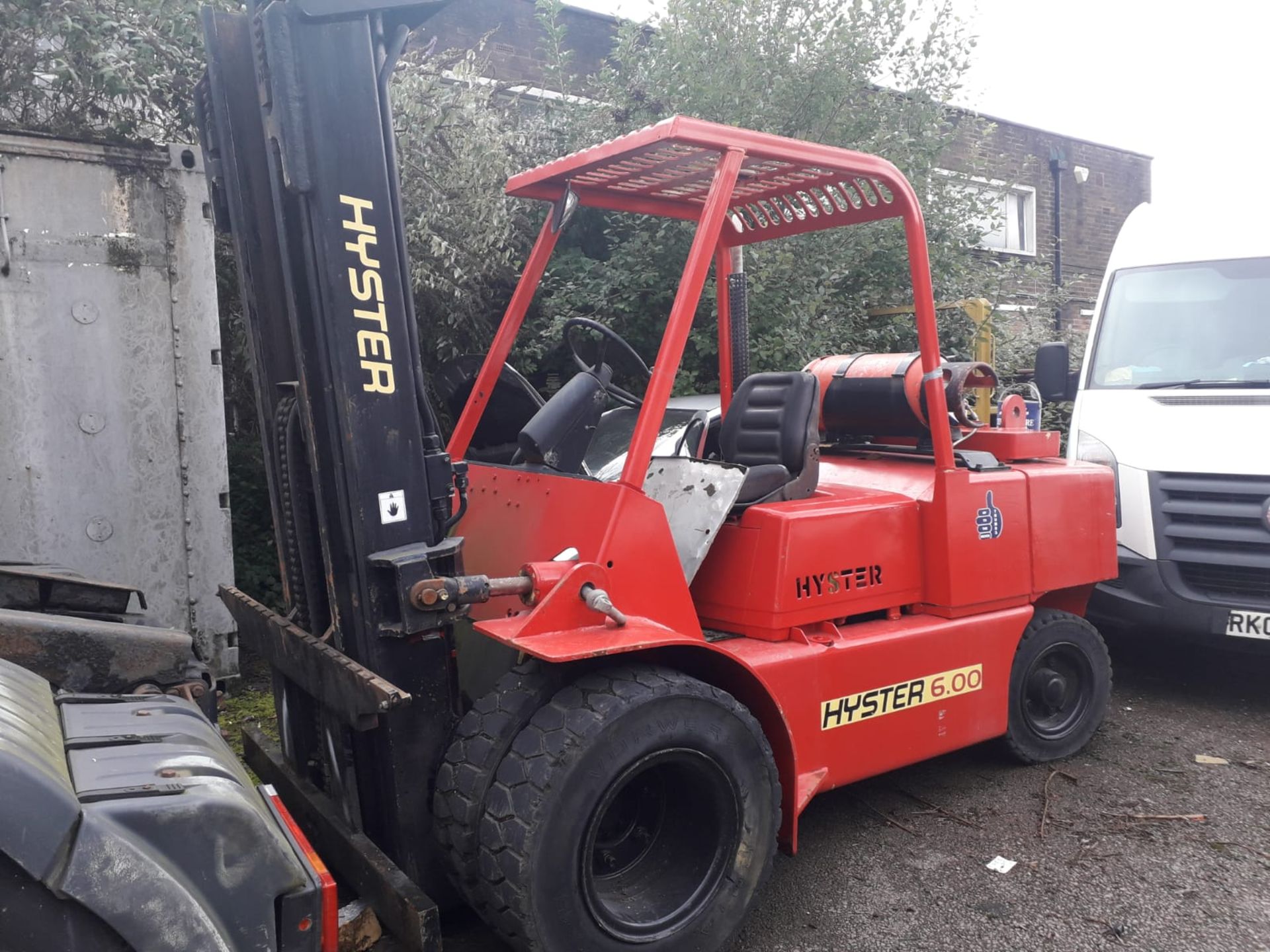 Hyster 6 Tonne Gas Forklift Truck 1995 - Image 4 of 5