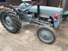 Ferguson grey fergie classic vintage tractor