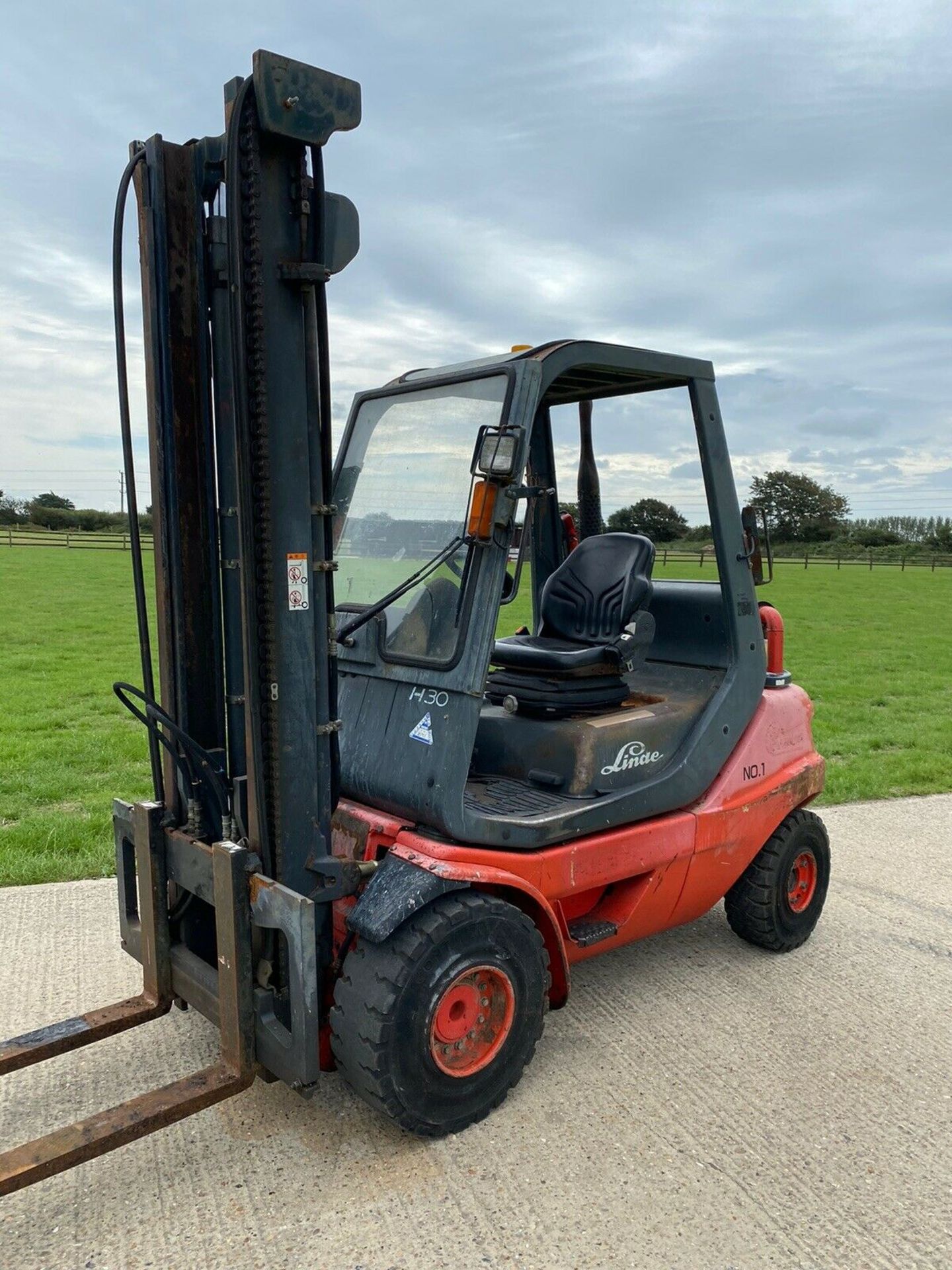 Linde H30d Diesel Forklift Truck