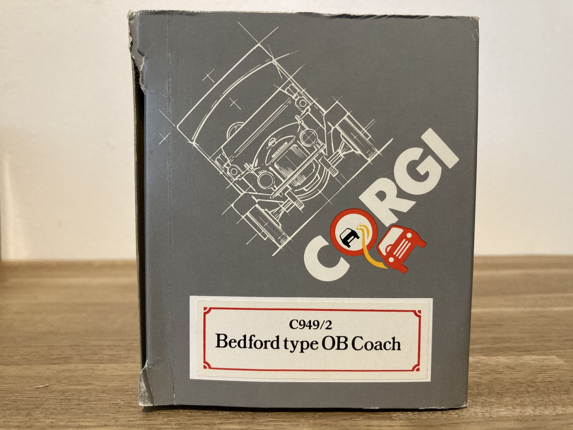 Corgi Classics Royal Blue Bedford Type OB Coach - Image 3 of 3