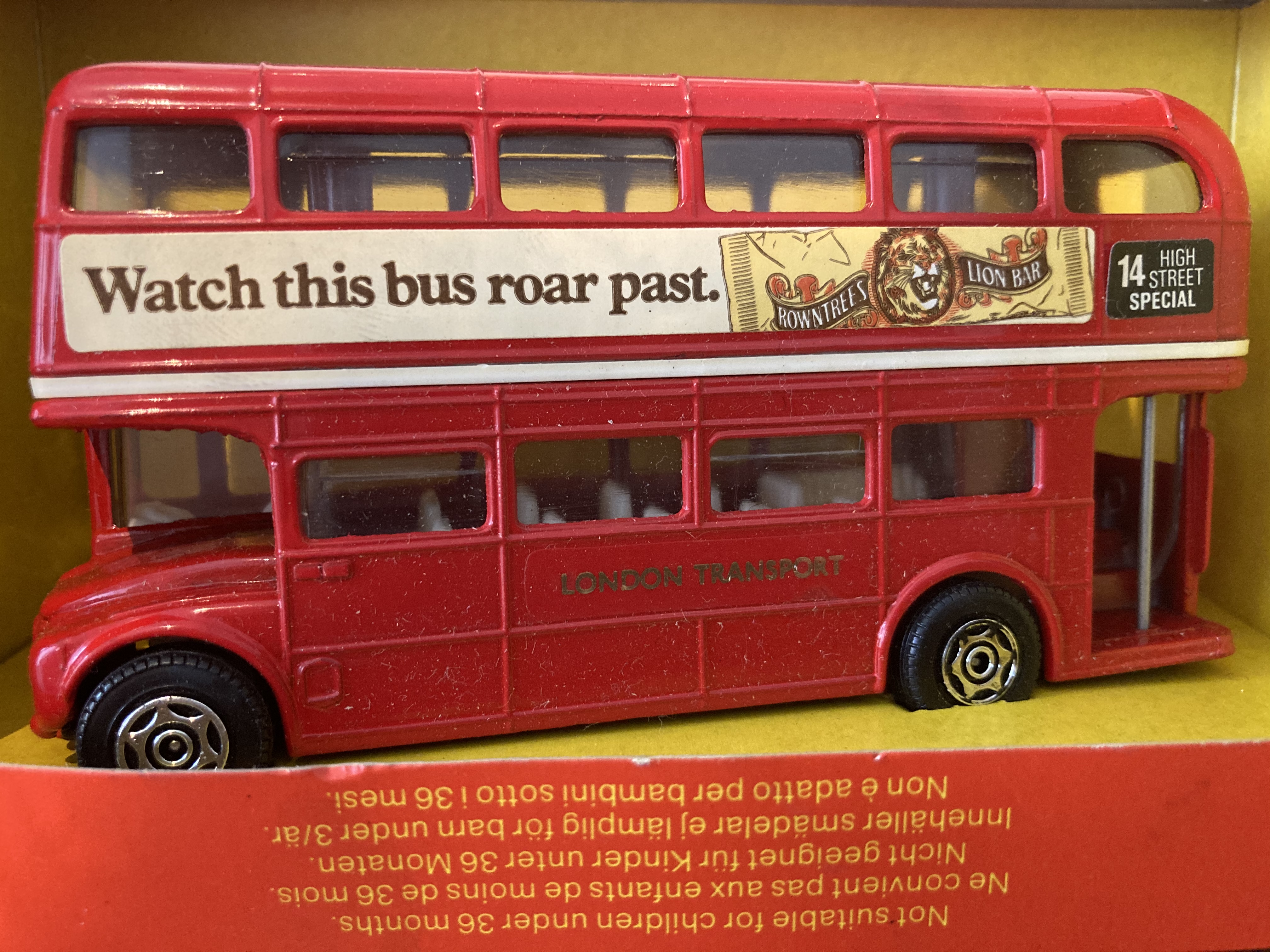 Corgi London Transport, Watch This Bus Roar Past Routemaster - Image 2 of 4