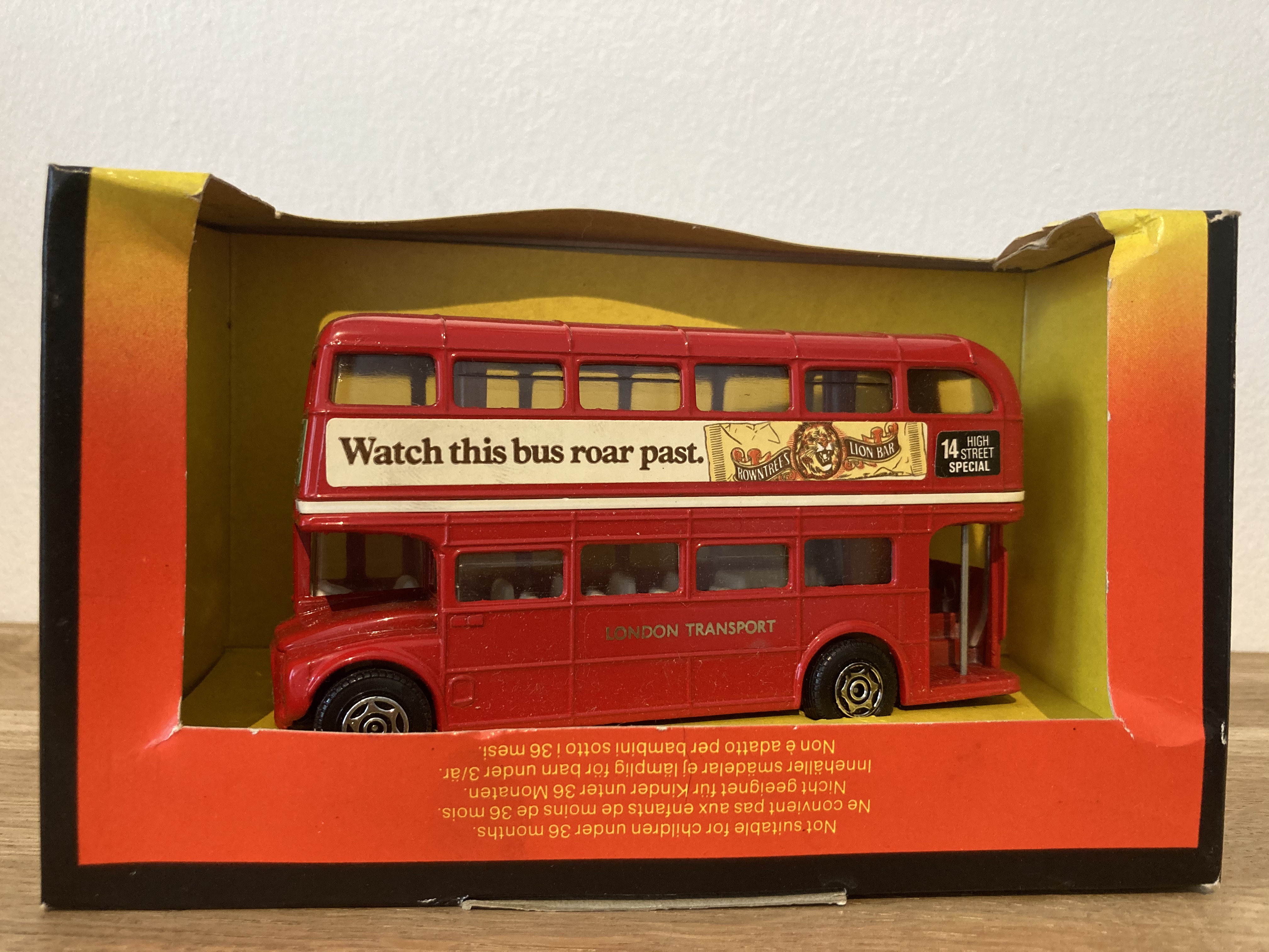 Corgi London Transport, Watch This Bus Roar Past Routemaster