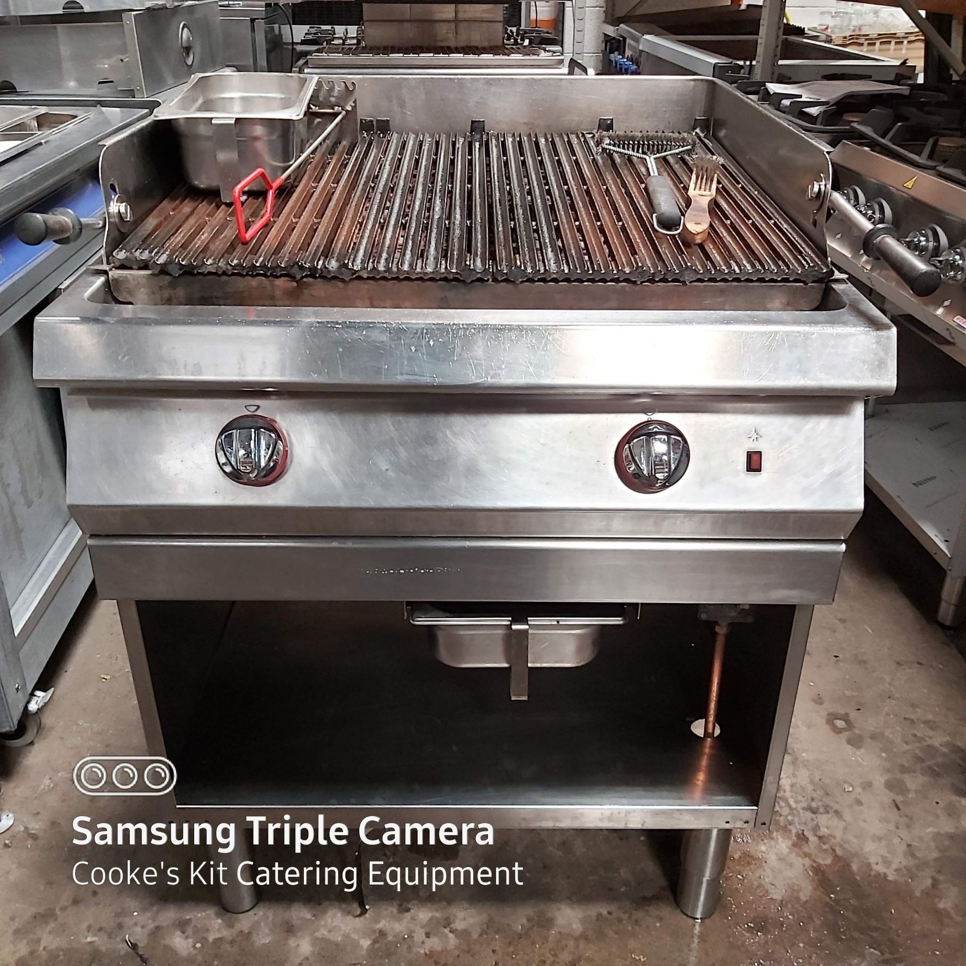 ANGELO PO 190GRG Natural Gas Chargrill