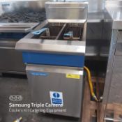 Blue Seal GT46 Twin Tank Natural Gas Fryer