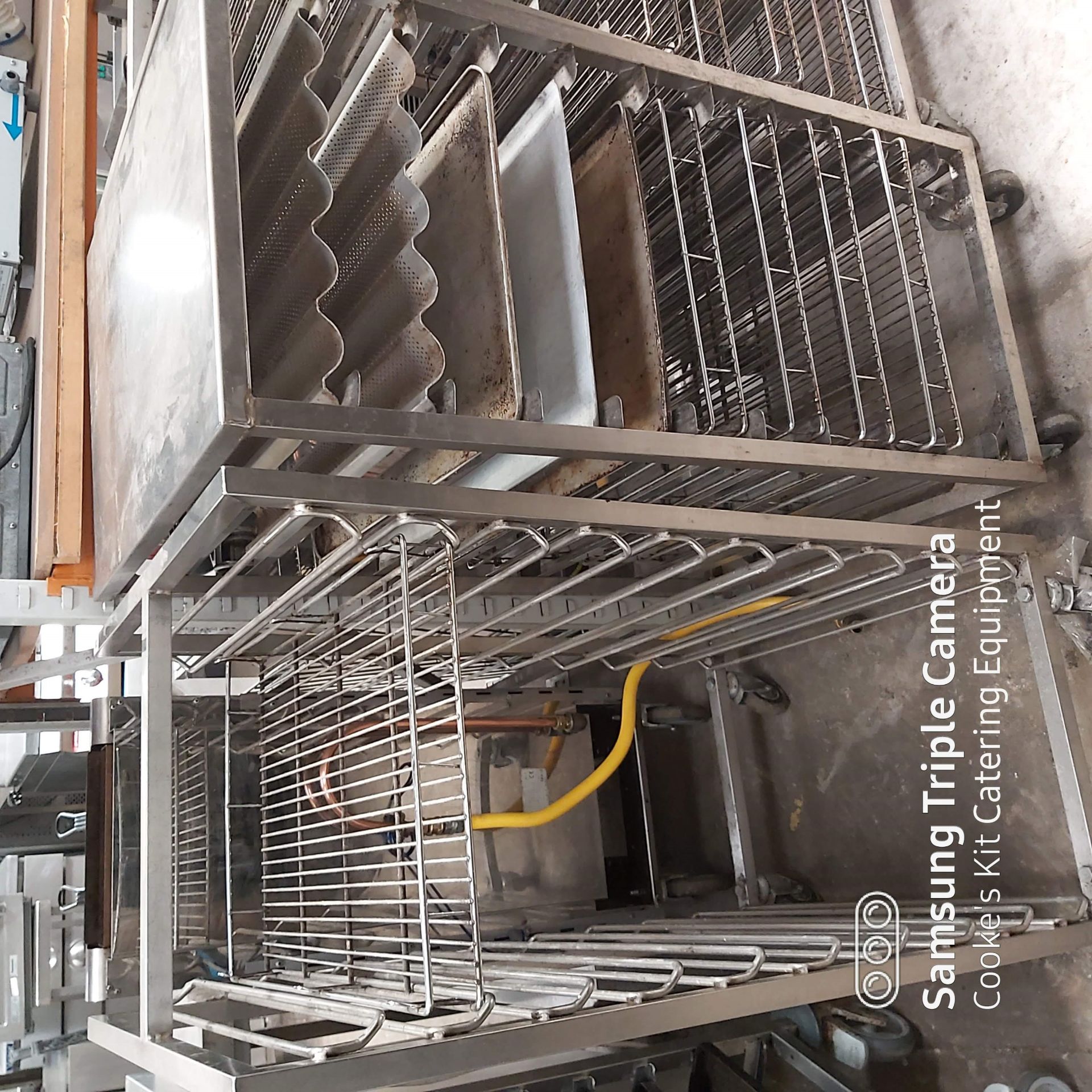 2 x 10 Tier Trolleys 60 x 40cm Wire Baskets - Image 2 of 3