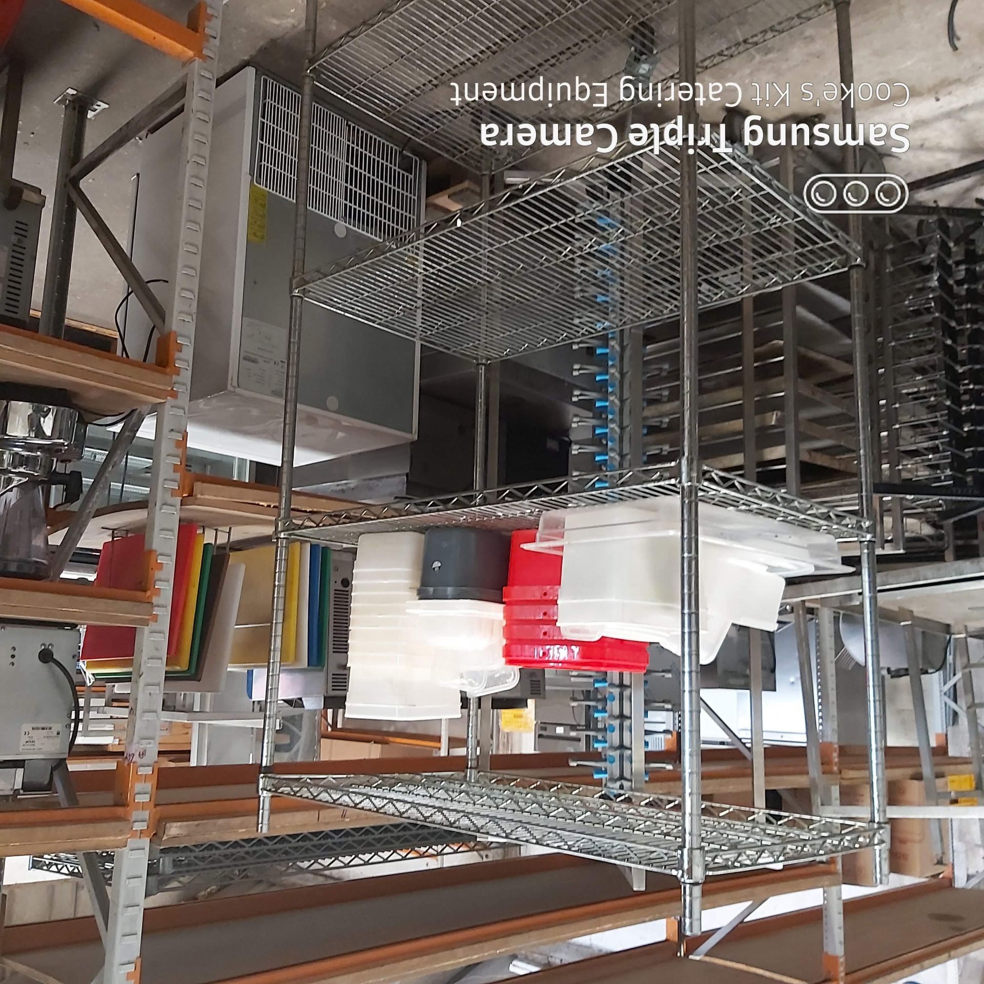 4 Tier Heavy Duty Shelving Unit With Containers - Image 2 of 2