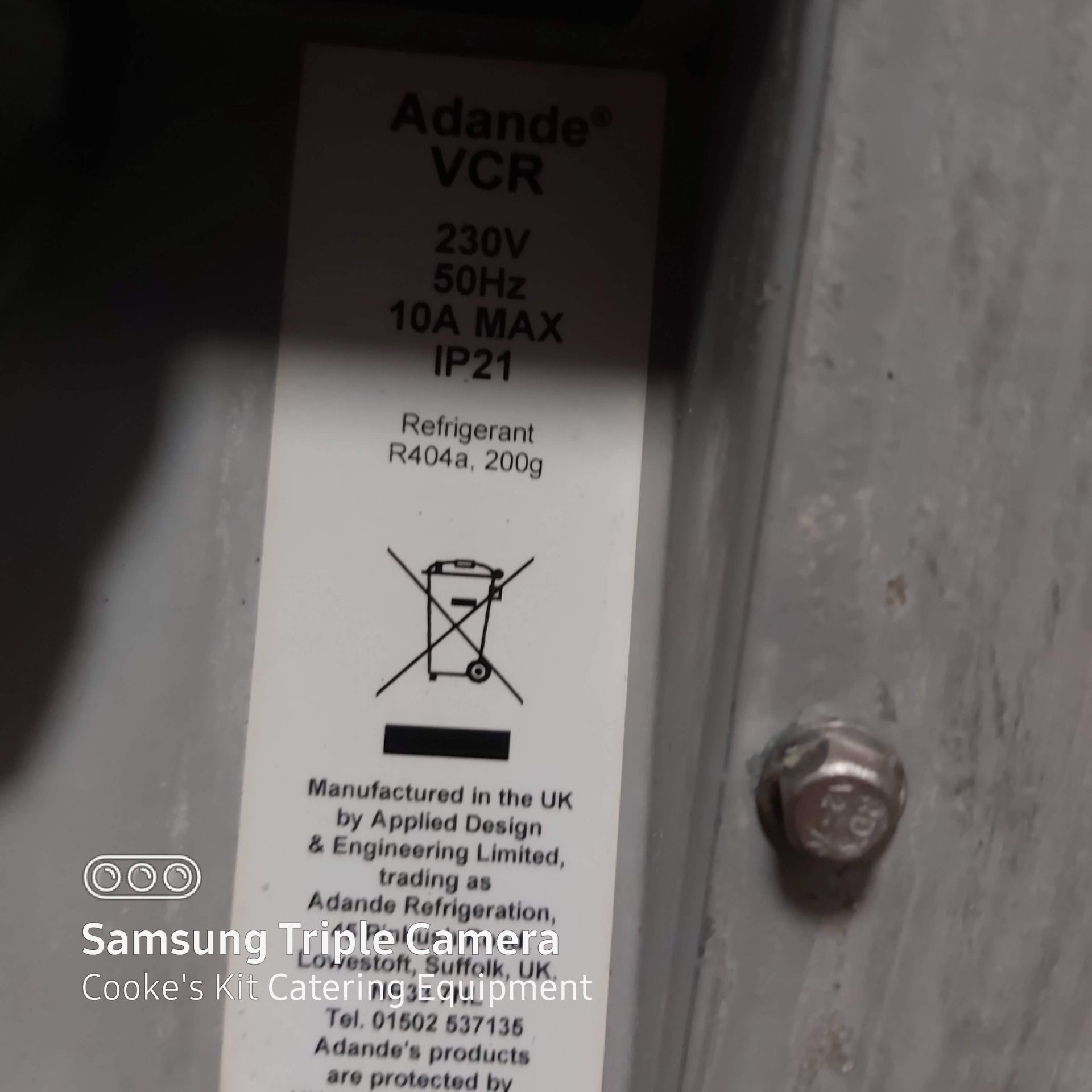 ADANDE VCS Undercounter Fridge / Freezer Drawer Unit - Image 4 of 4