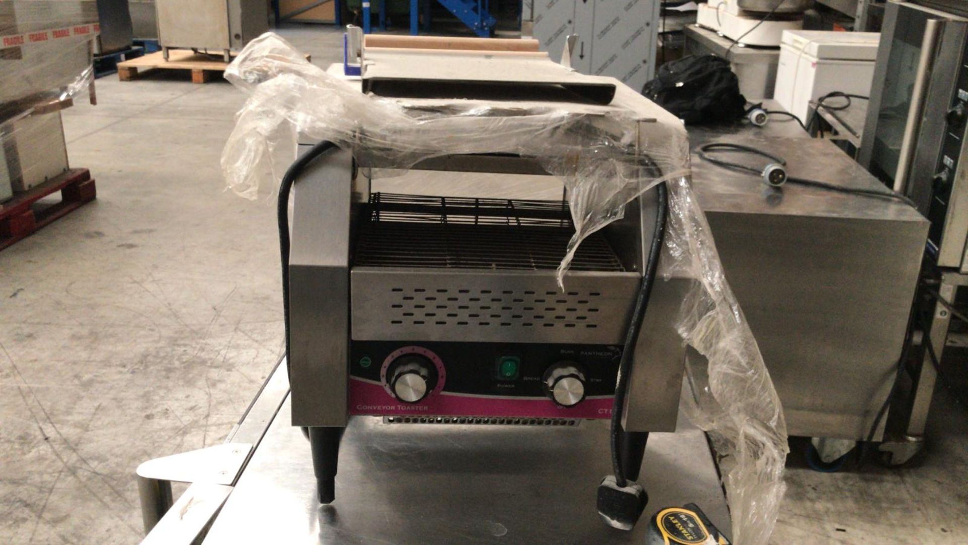 Pantheon Counter Top Stainless Steel Conveyor Toaster