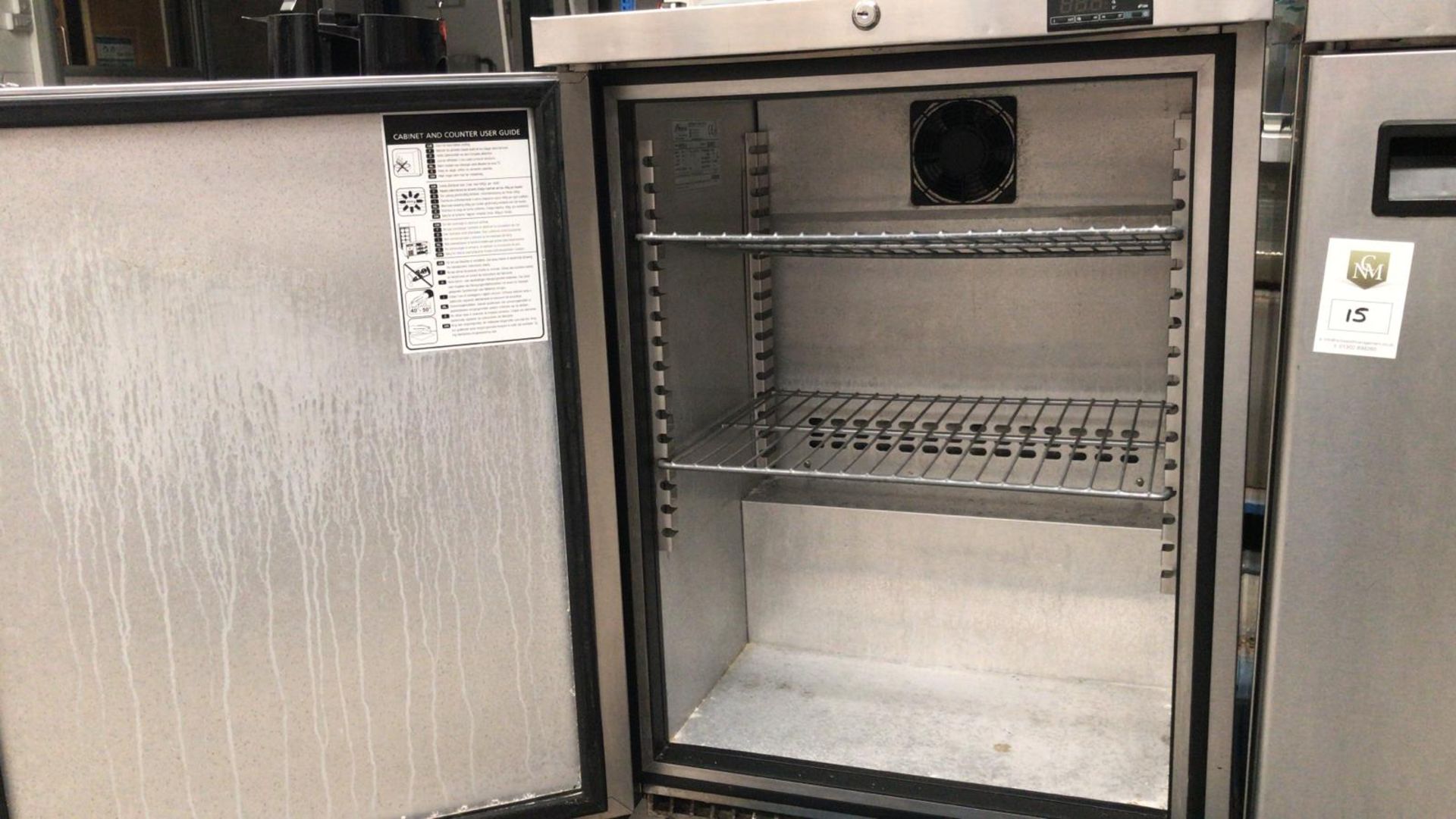 Foster Stainless Steel Under Counter Freezer - Image 3 of 4