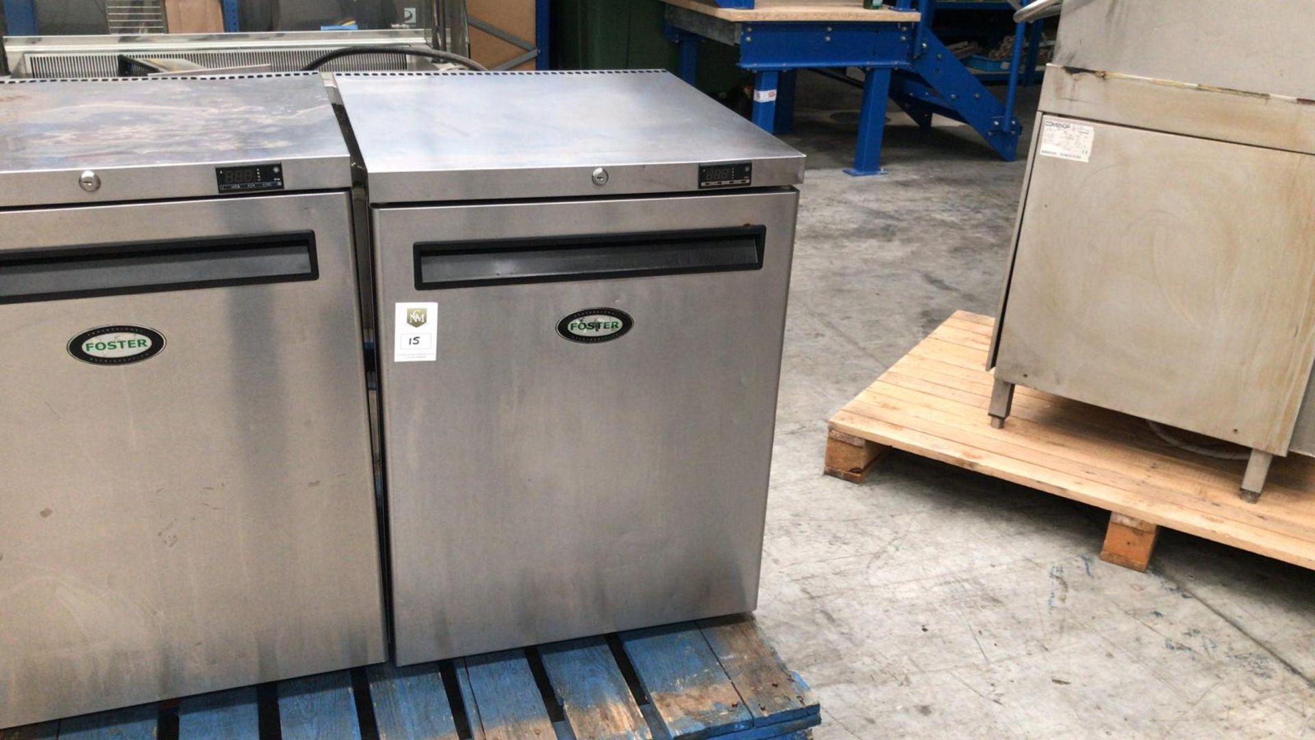 Foster Stainless Steel Under Counter Freezer