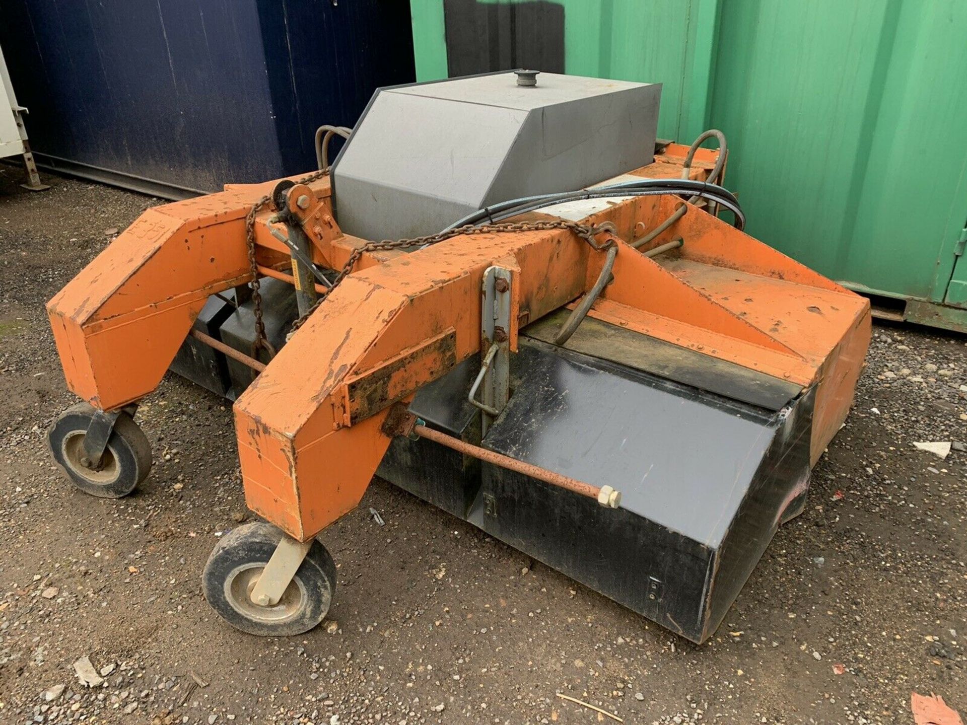 Forklift Mounted Hydraulic Road Sweeper - Image 2 of 8