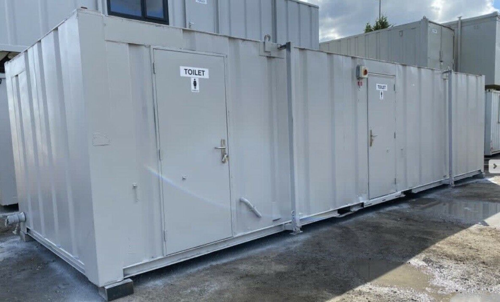 32ft X 10ft 5 + 3 Male And Female Toilet Block