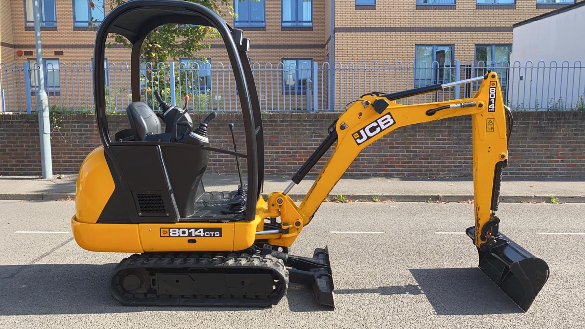 Jcb 8014 cts Mini Digger 2014 - Image 4 of 12