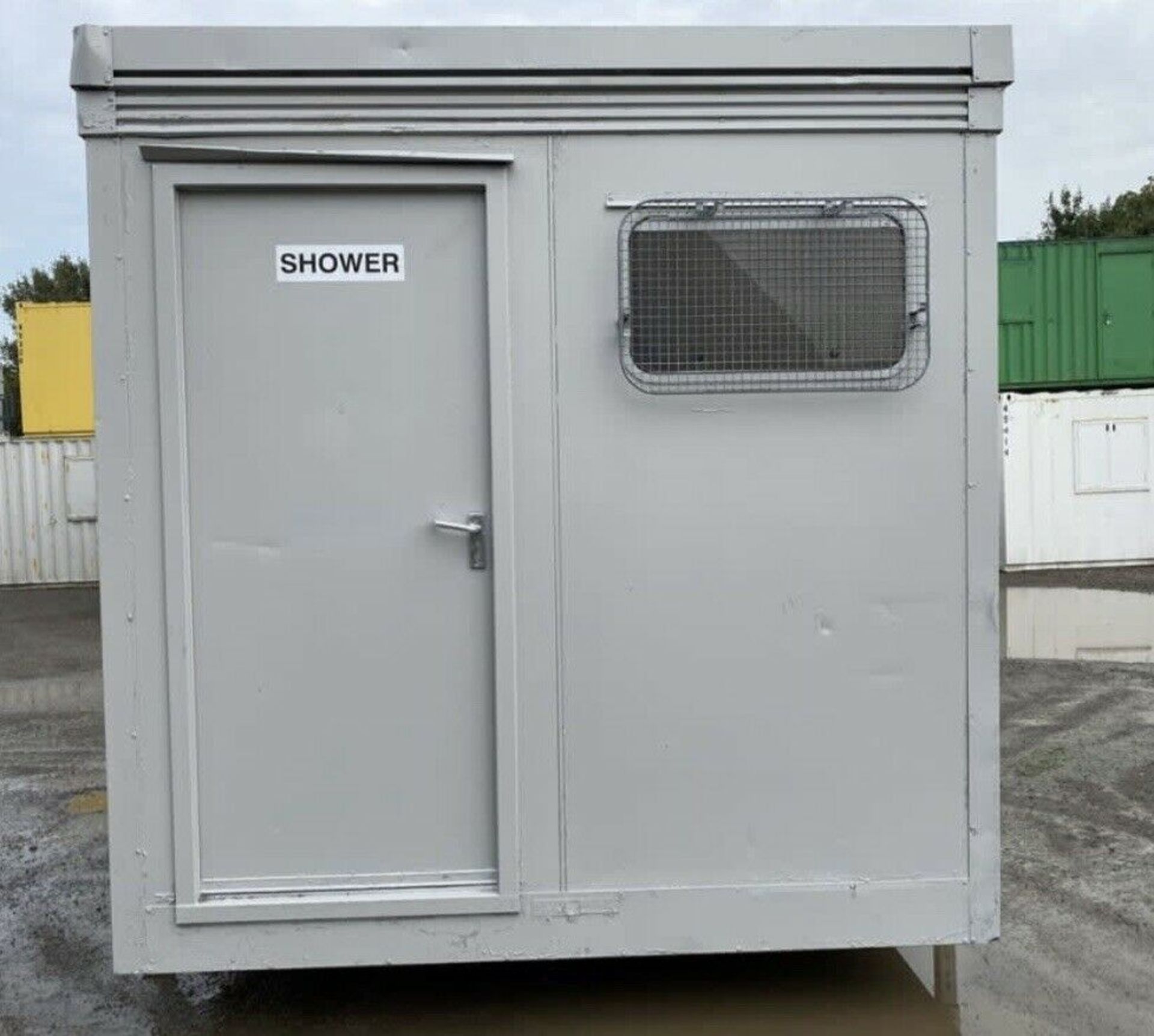 8ft x 8ft Twin Shower Block Cabin Container