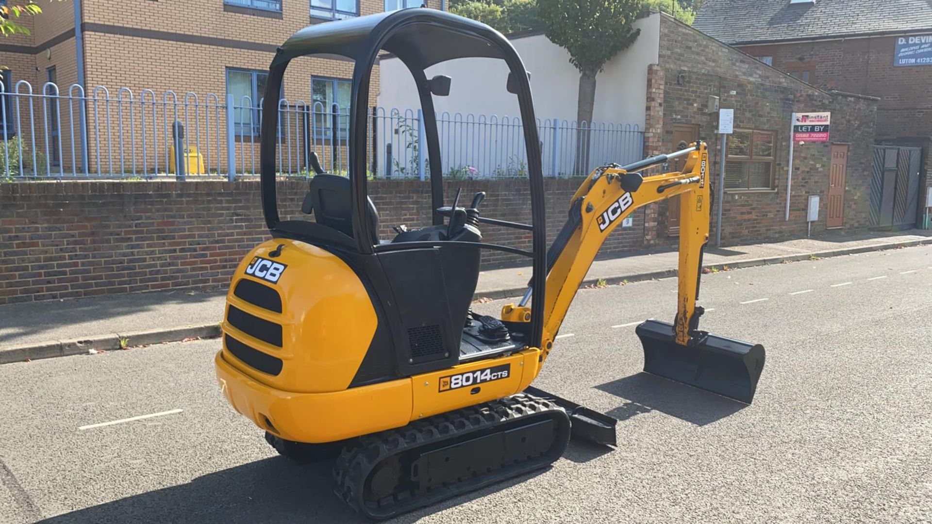 Jcb 8014 cts Mini Digger 2014 - Image 3 of 12