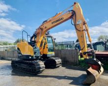 Hyundai R125 LCR9-A Excavator Digger 2017