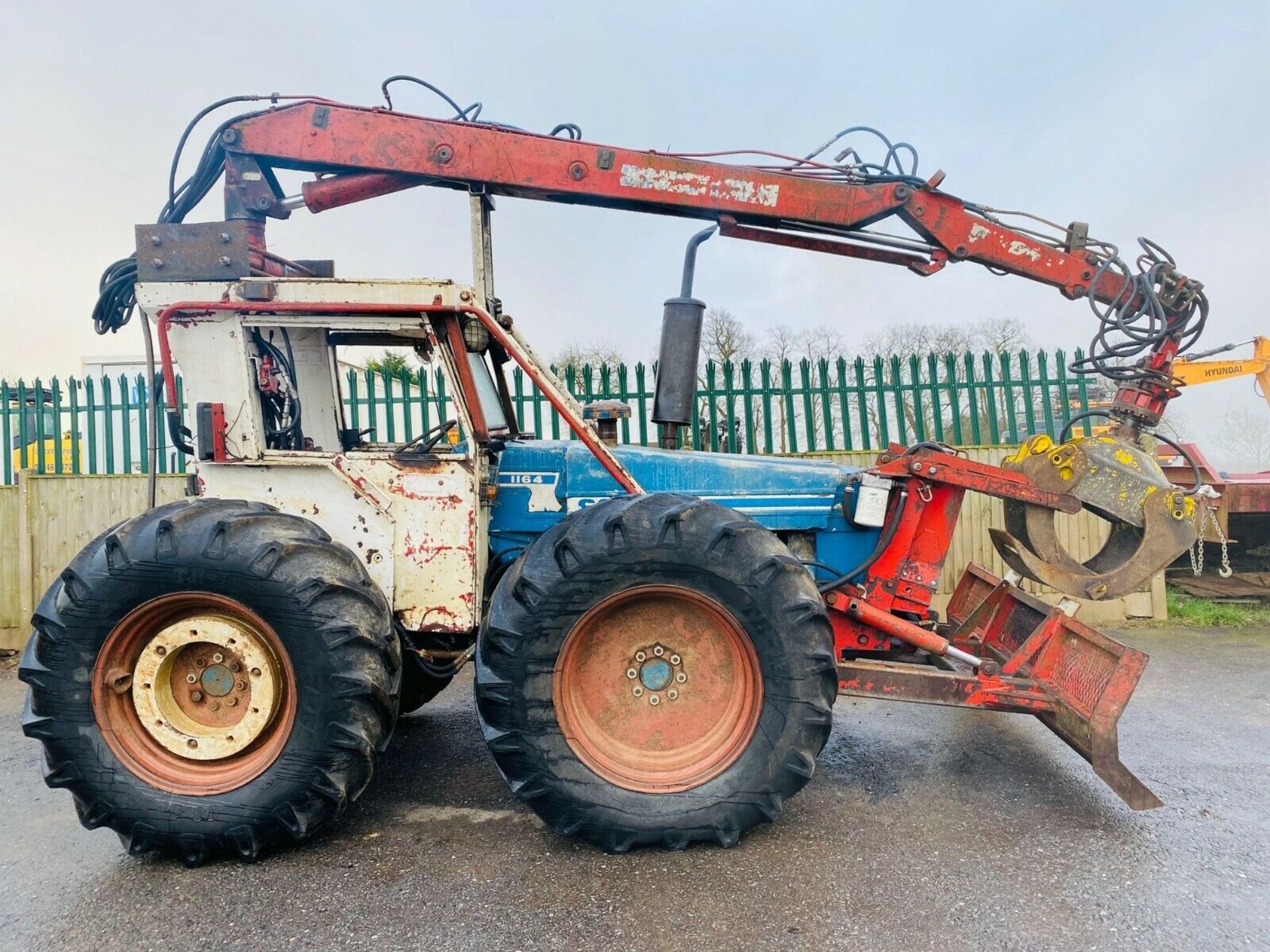 Ford County Forestry Tractor With Crane 1164