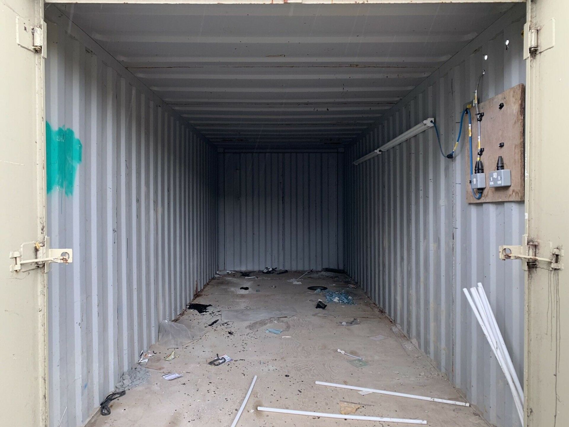 Anti Vandal Steel Portable Storage Container. 20ft x 8ft - Image 5 of 9