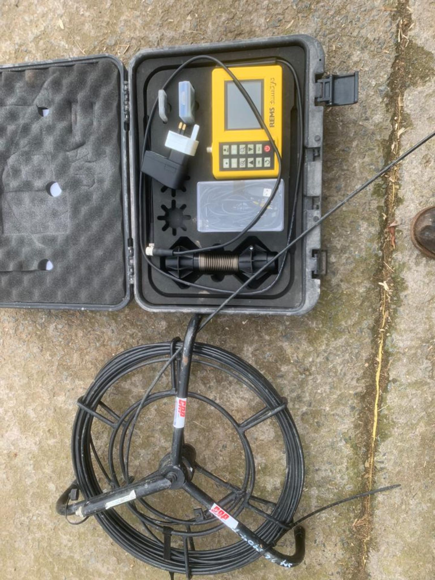 REM’s Drain Inspection Camera and Reel - Image 2 of 2