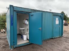 Portable Toilet Block