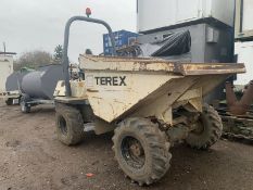 Terex 3 Tonne Straight Tip Dumper