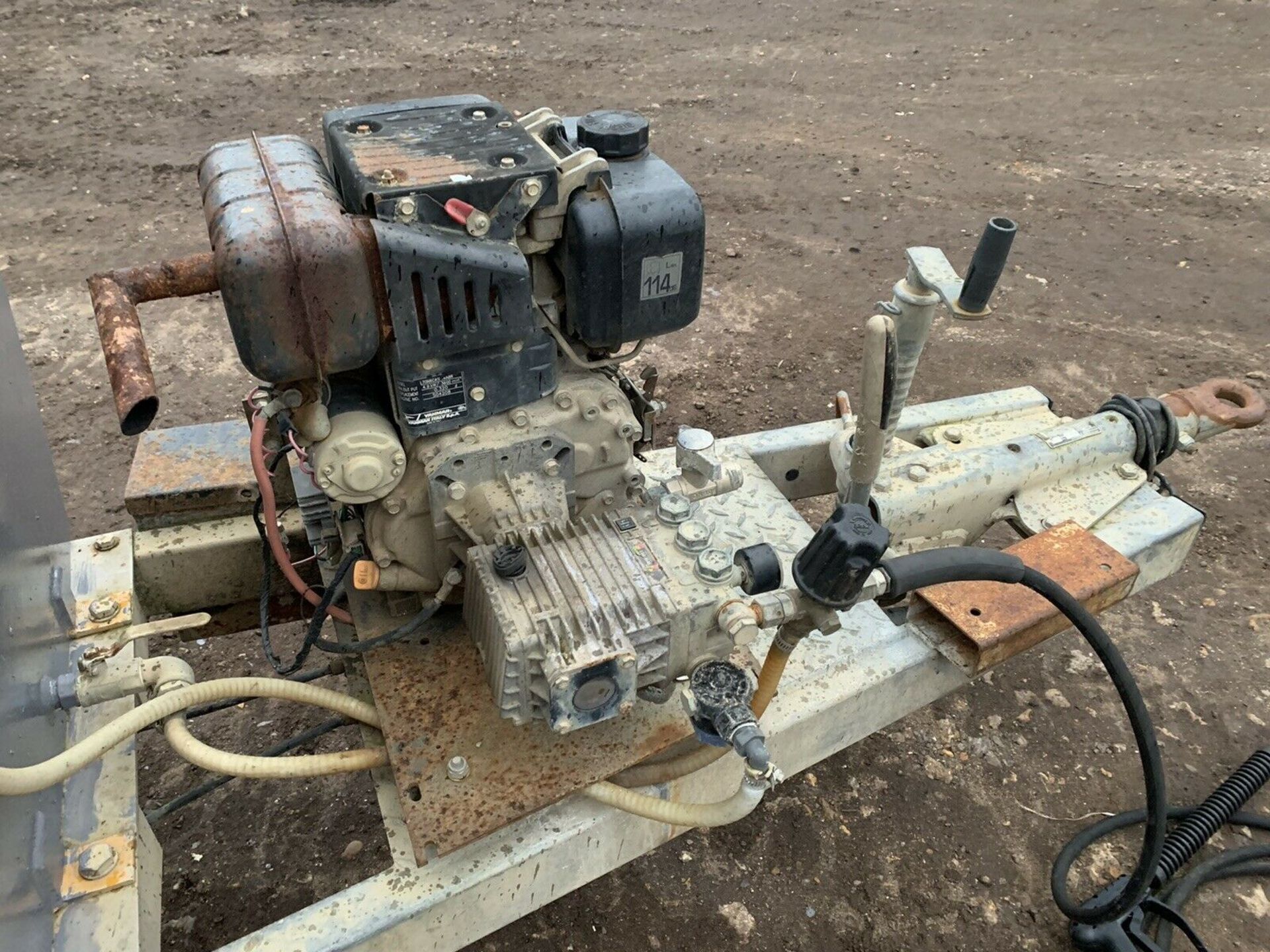 Towable Pressure Washer. 1,000 Litre water tank - Image 2 of 6