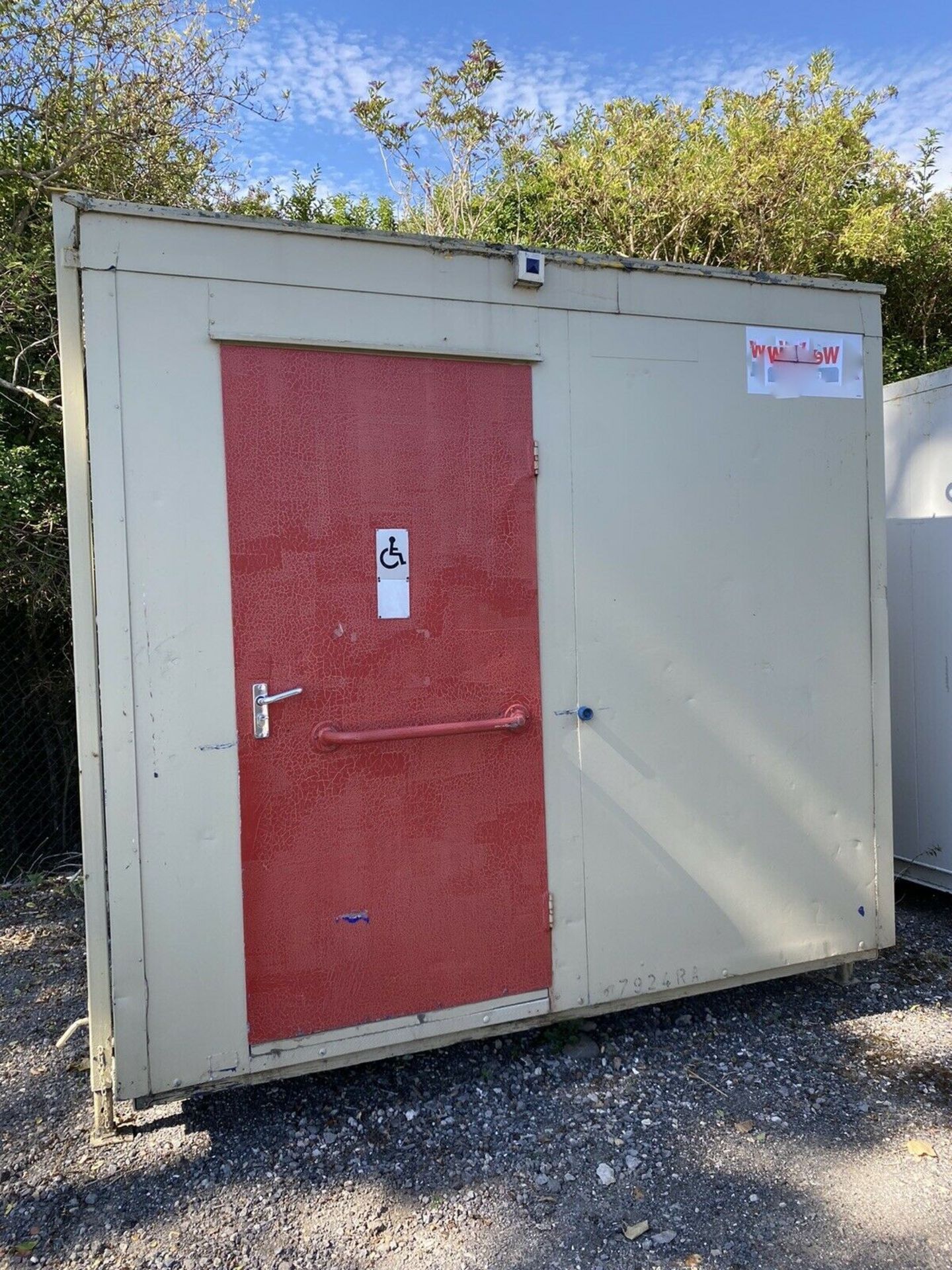 8ft X 8ft Disabled Toilet Block