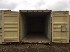 Anti Vandal Steel Portable Site Office 20ft x 8ft